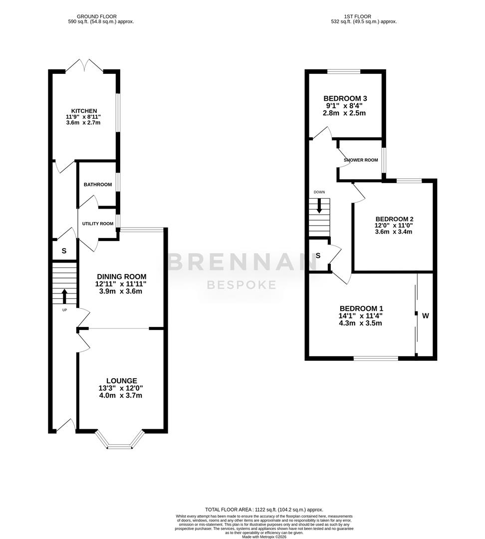 Station Road, Kettering floorplan