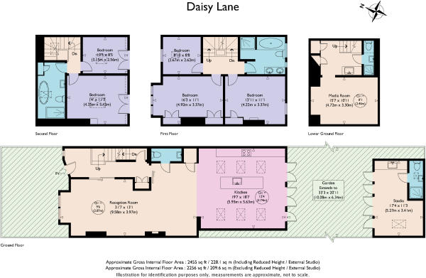 9, Daisy Lane, London floorplan