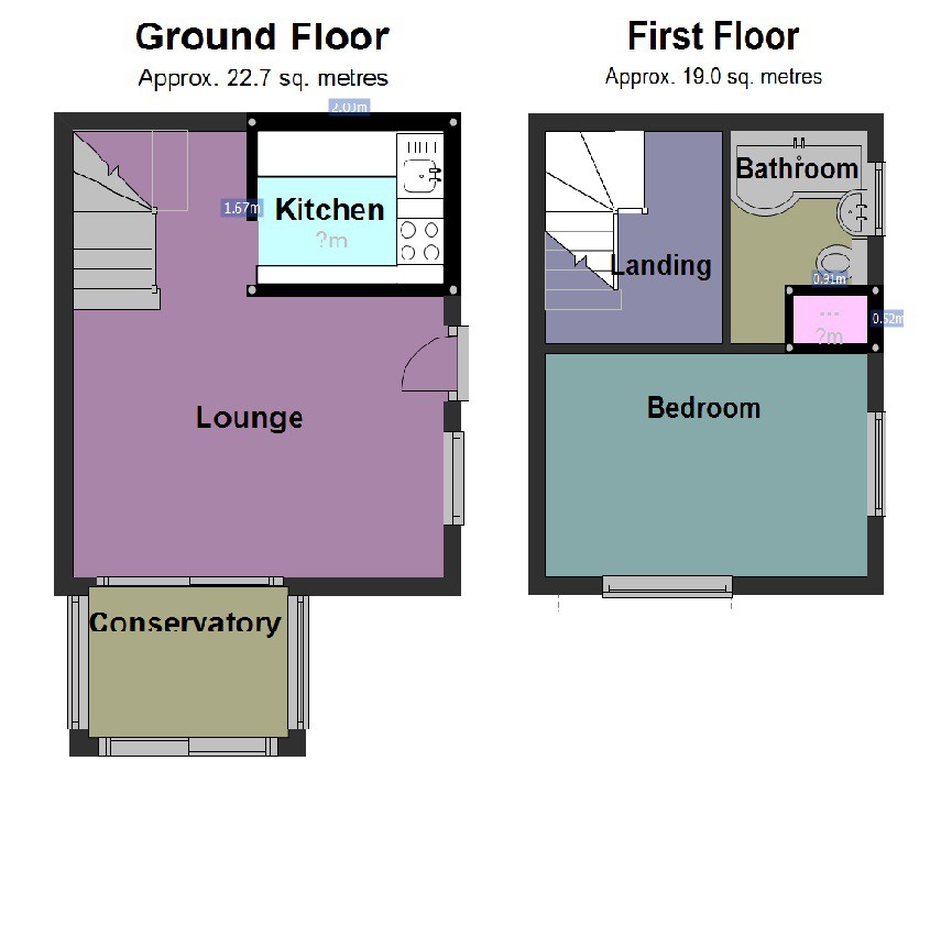 1 Bedrooms Terraced house for sale in Greenfield Way, Preston, Lancashire PR2