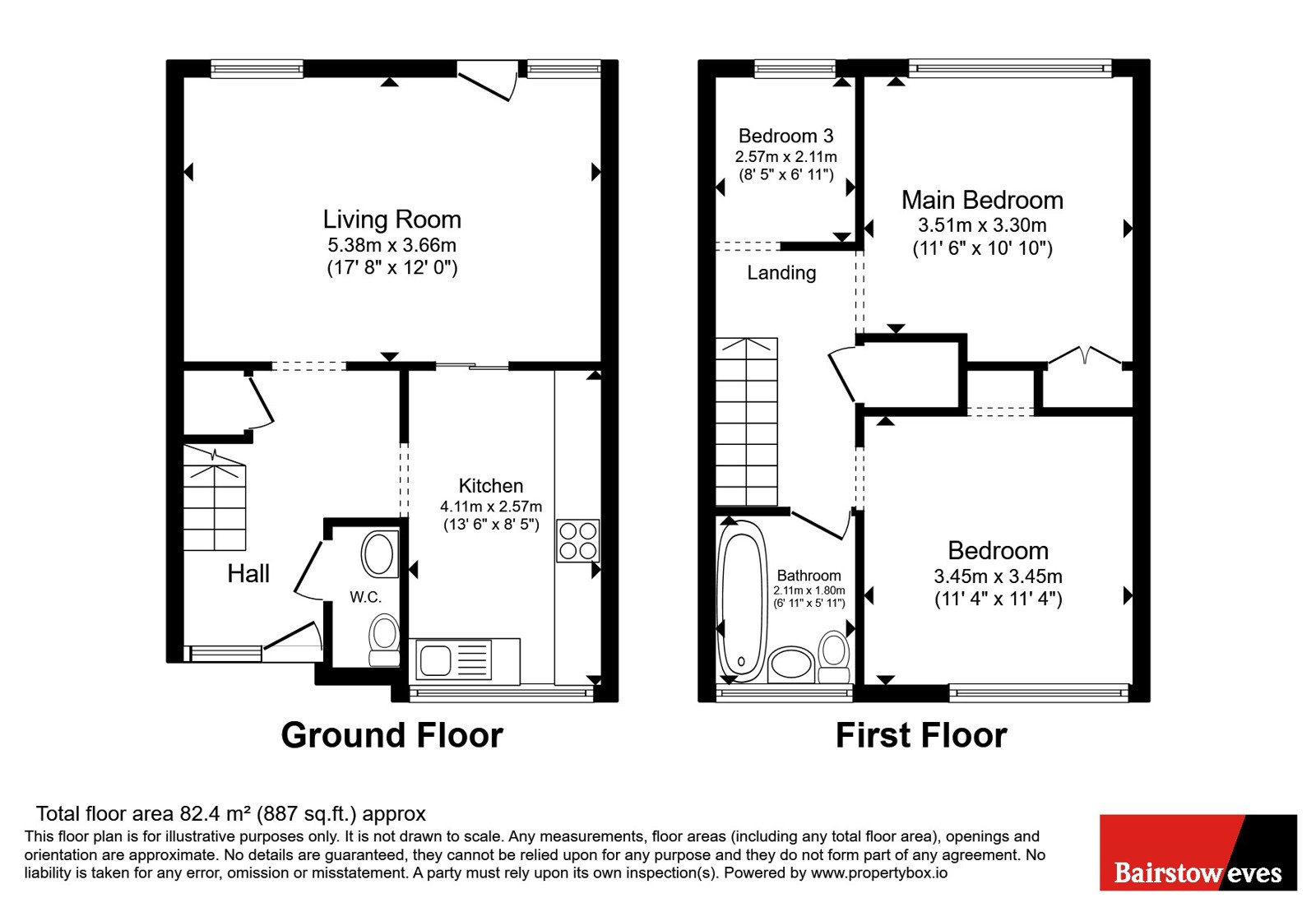 44, Somerly Close, Coventry floorplan
