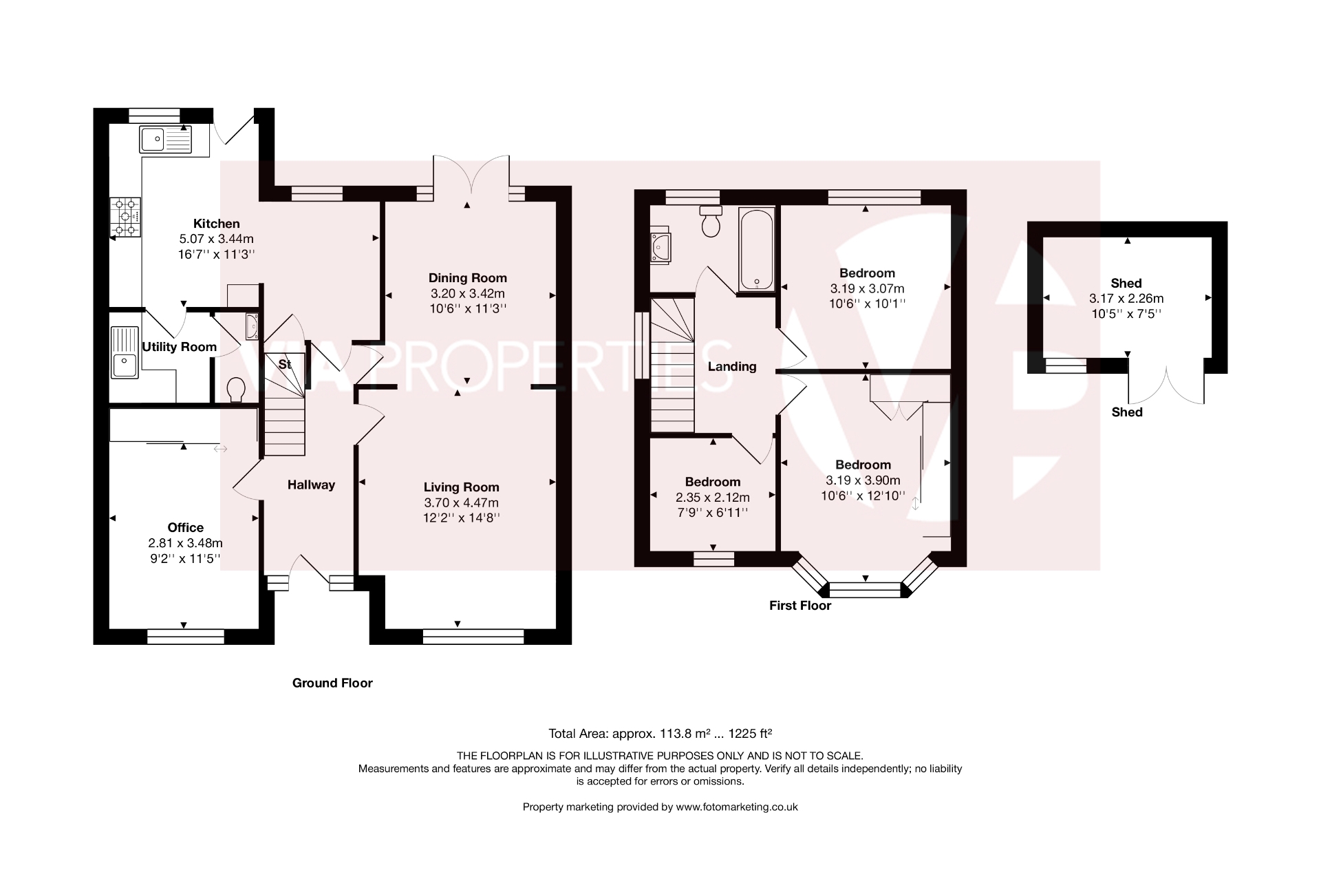 13, Grenville Avenue, Broxbourne floorplan