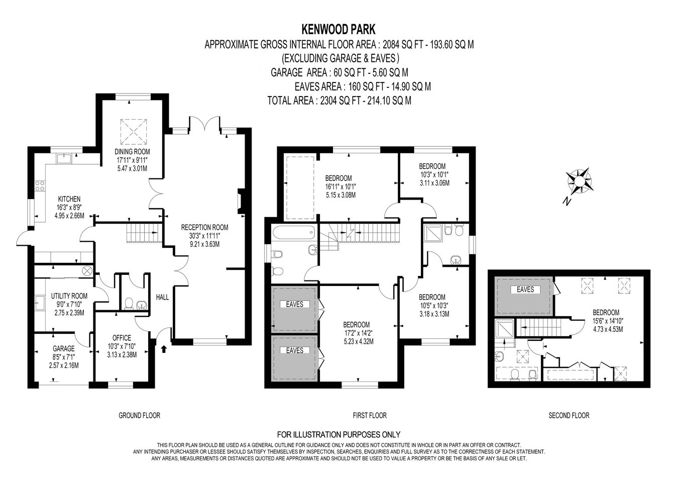 10, Kenwood Park, Weybridge floorplan