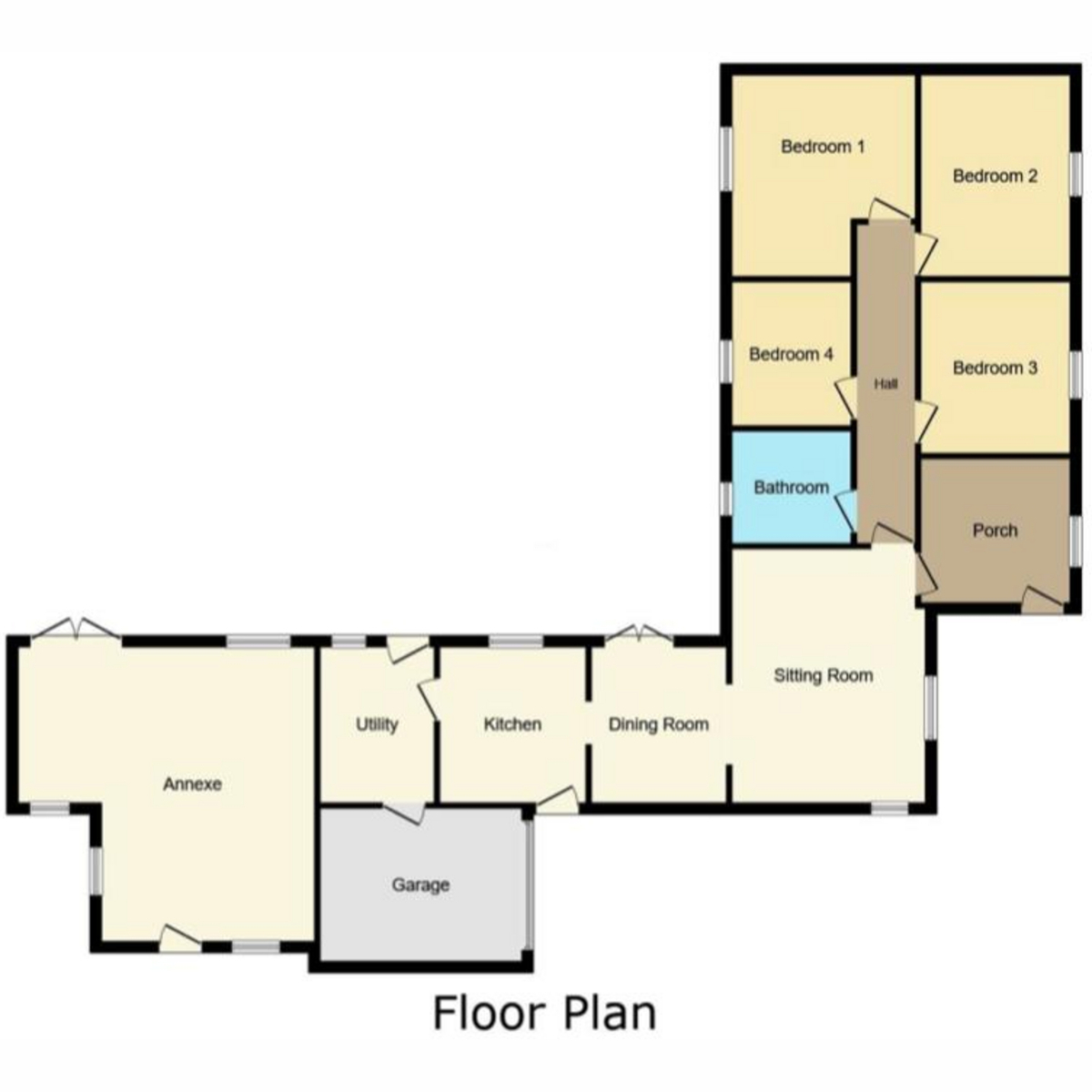 Midtown Cottage, Little Bampton, Wigton floorplan