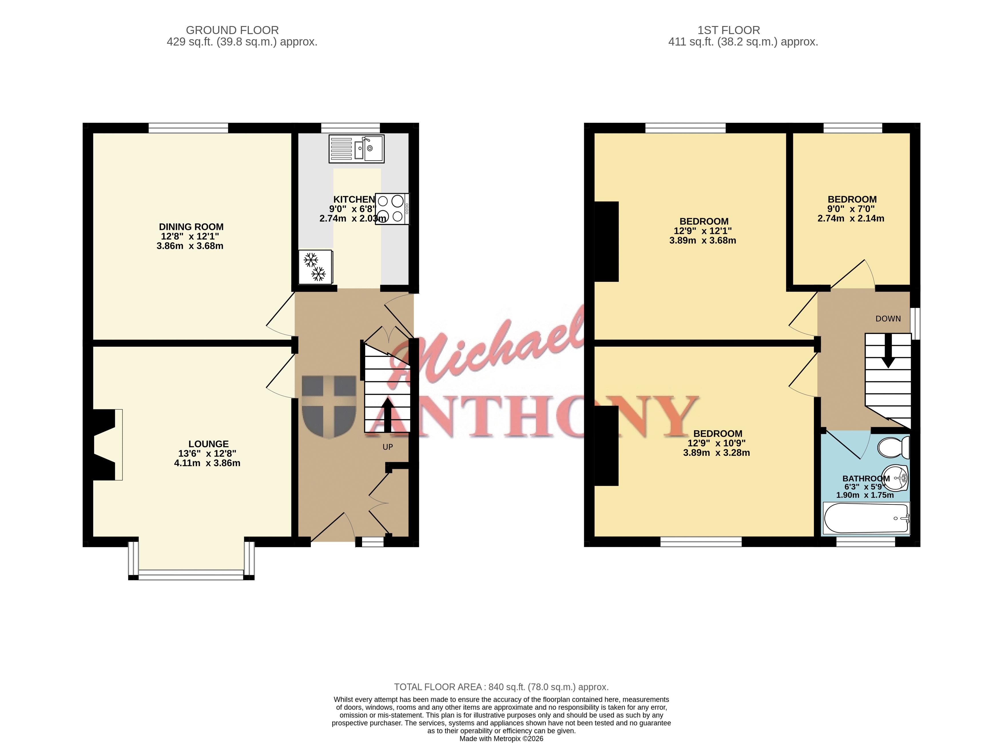 42, Brooklands Road, Milton Keynes floorplan