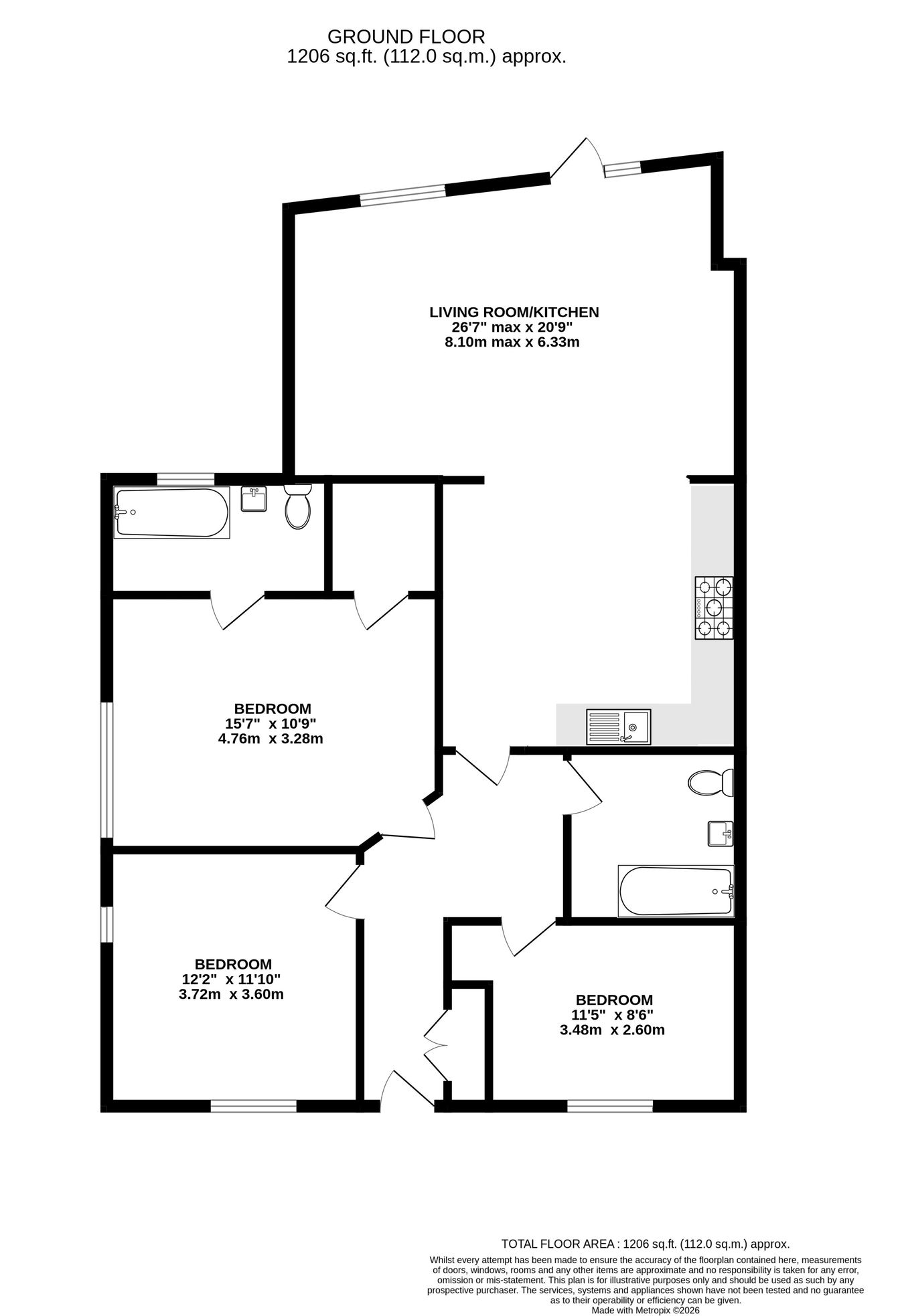 1 Bentley Mews,, Hole Lane, Farnham floorplan