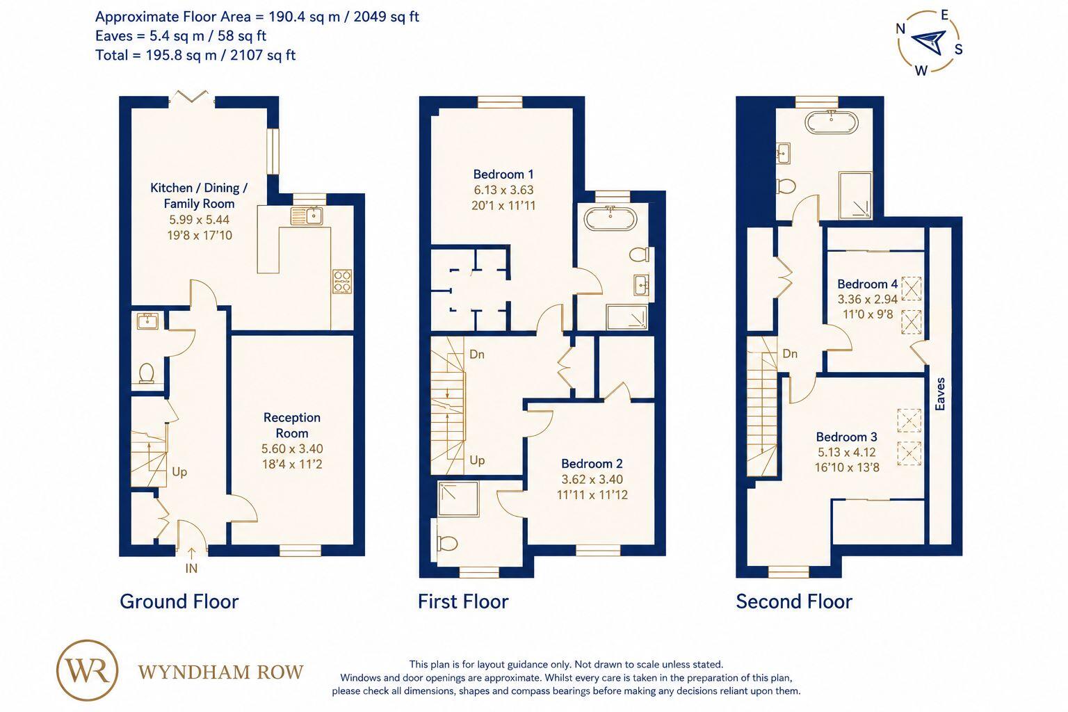4, Queensbury Gardens, Ascot floorplan