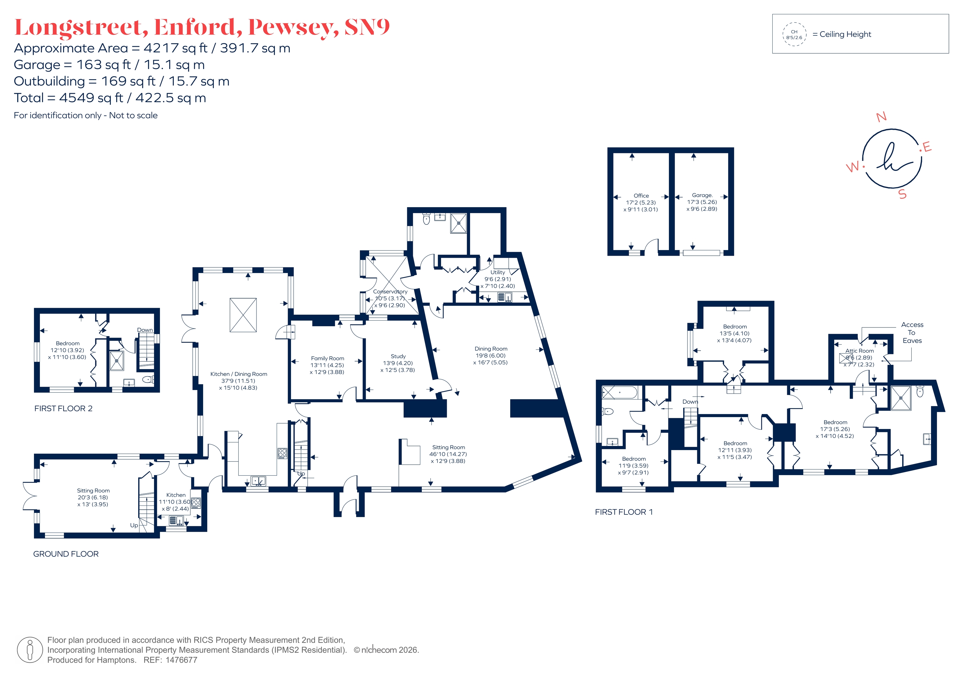 The Old Bakery, Longstreet, Pewsey floorplan