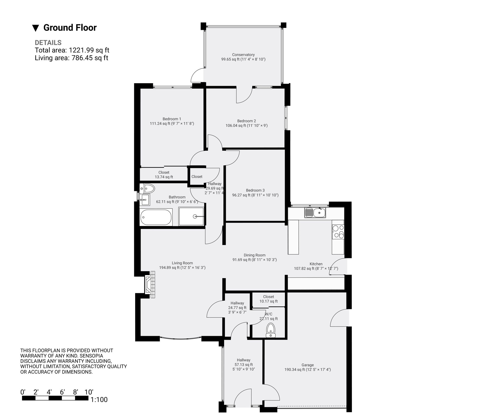 5 Lundwood Grove, Sheffield floorplan