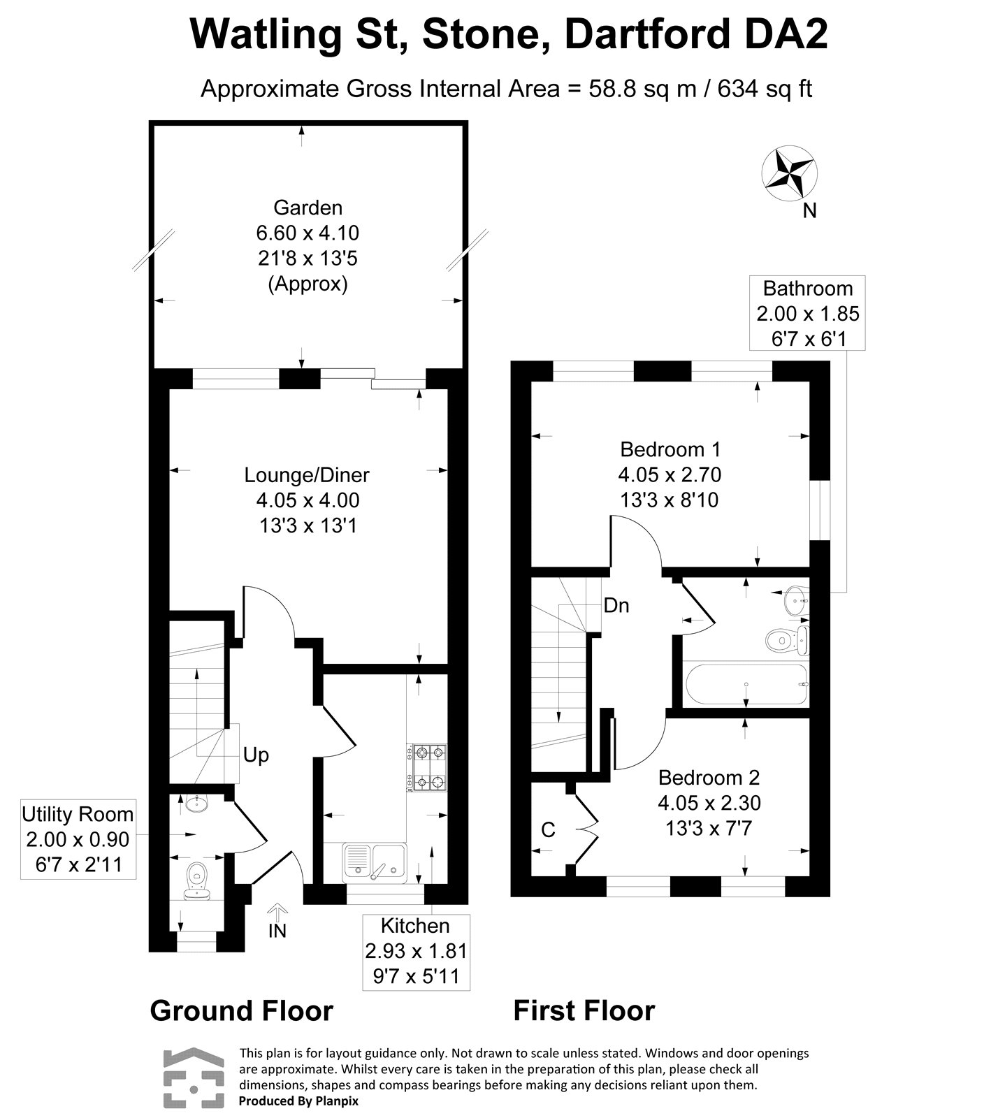 167, Watling Street, Kent floorplan