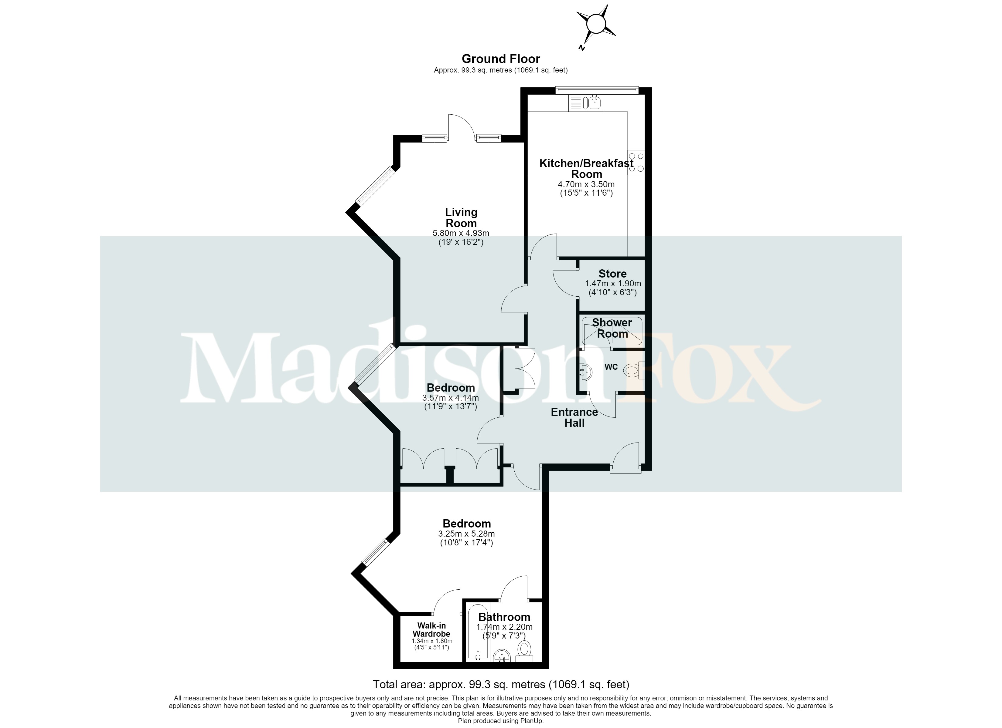 2, Sovereign Place, 2, St. Johns Road, Essex floorplan