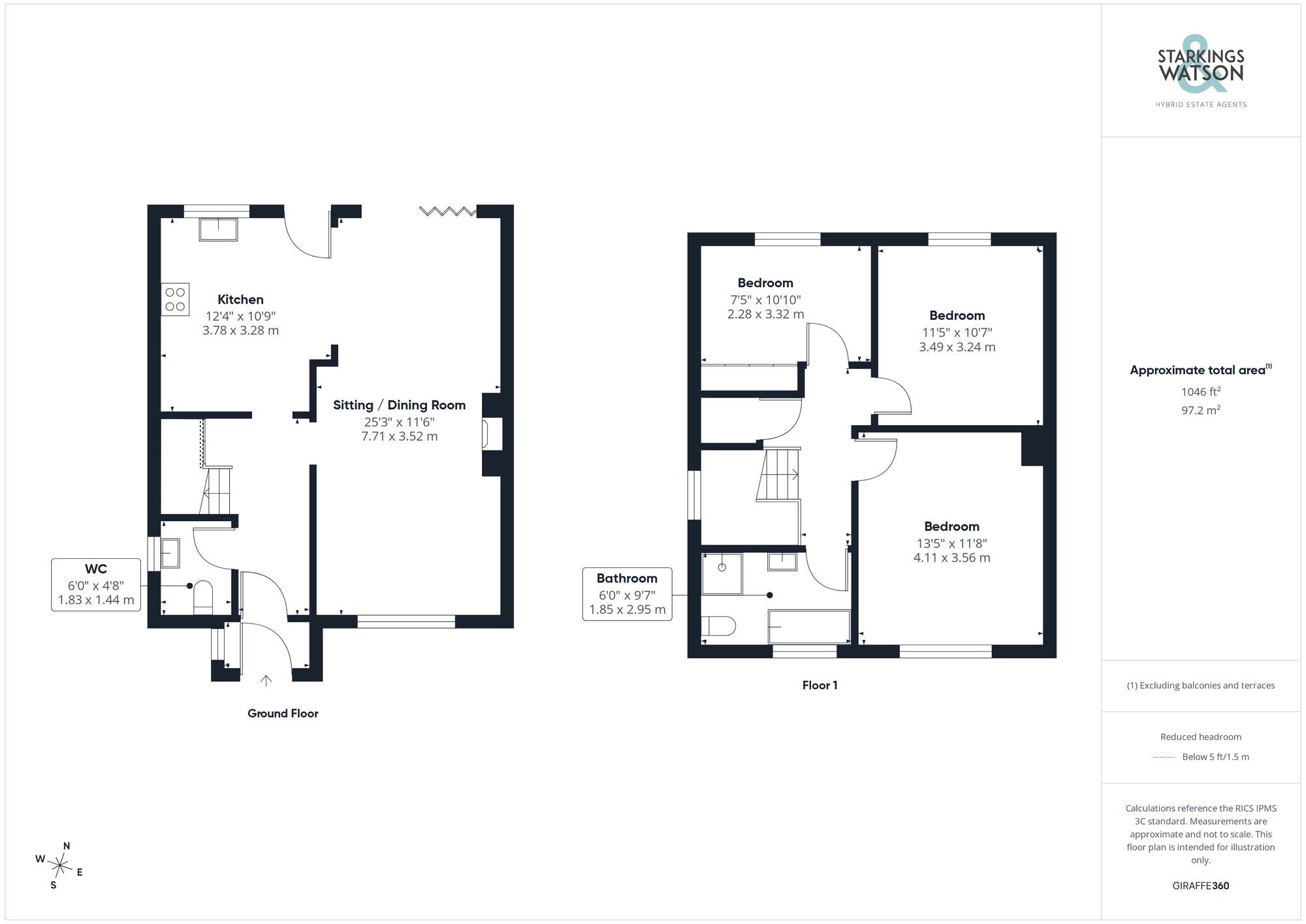 Hawthorn Cottage Low Street, Bungay floorplan
