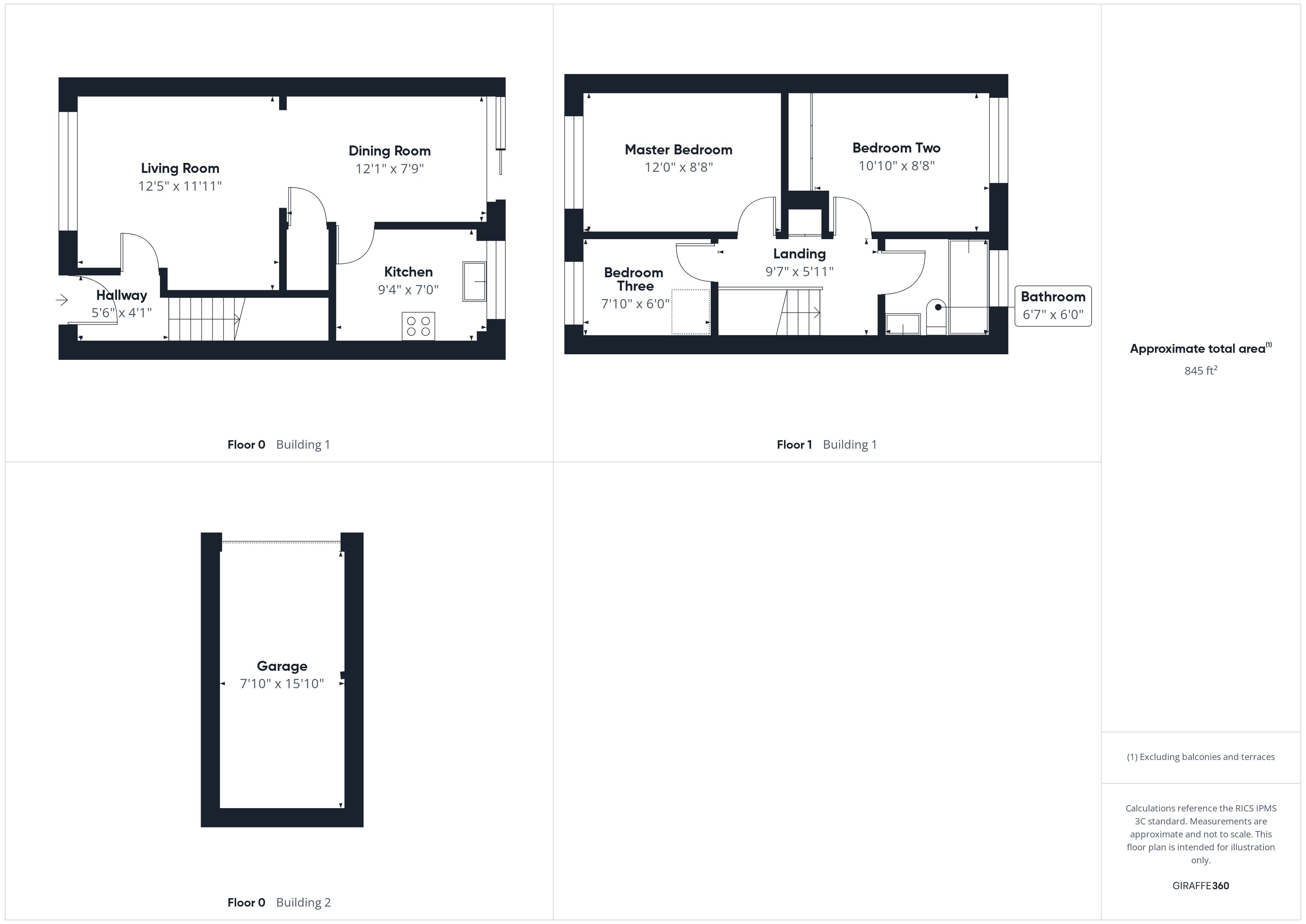 Quebec Gardens, Camberley floorplan