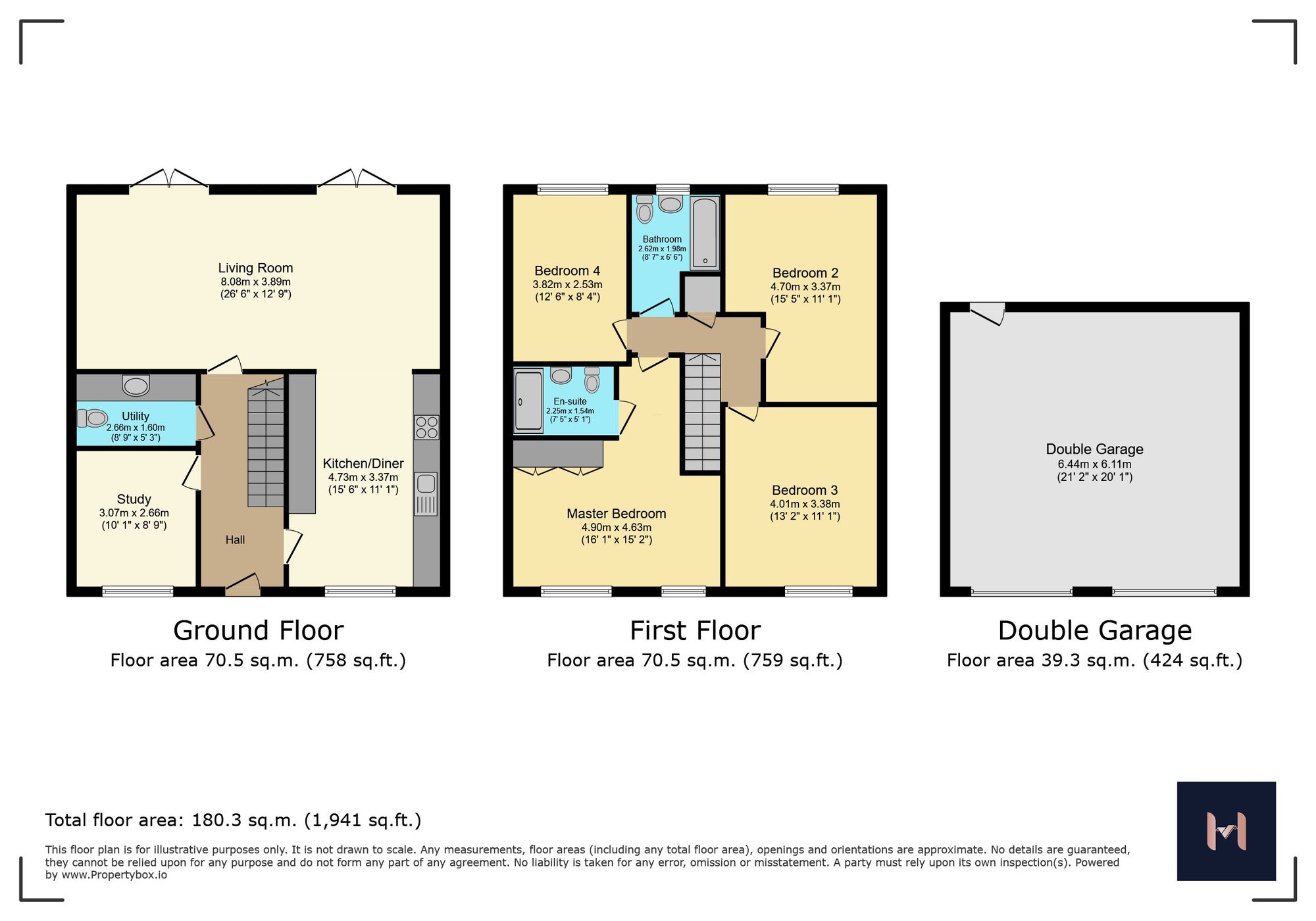 16 Bosworth Way, Leicester floorplan