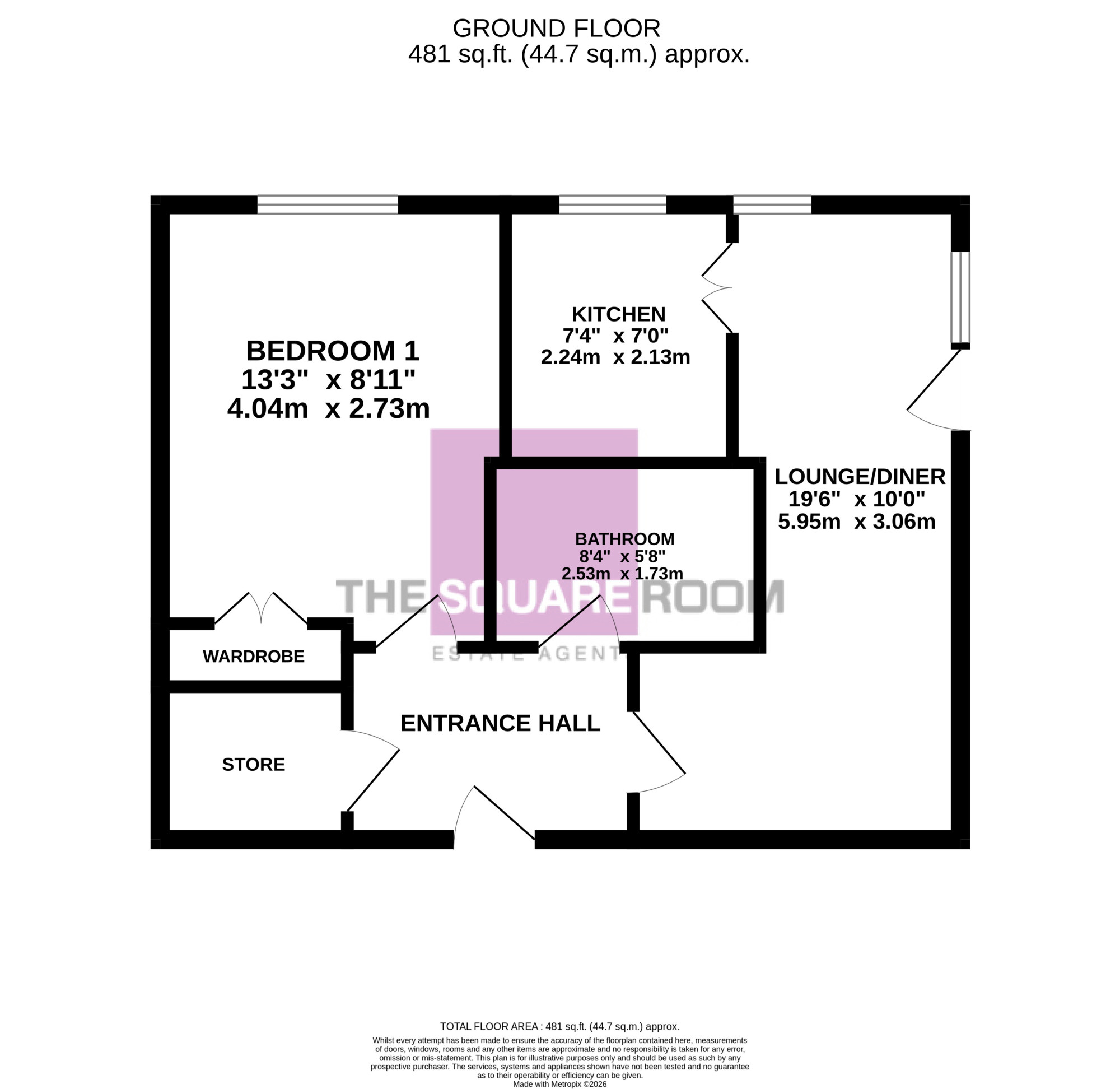 4, Holroyd Court, Bispham floorplan