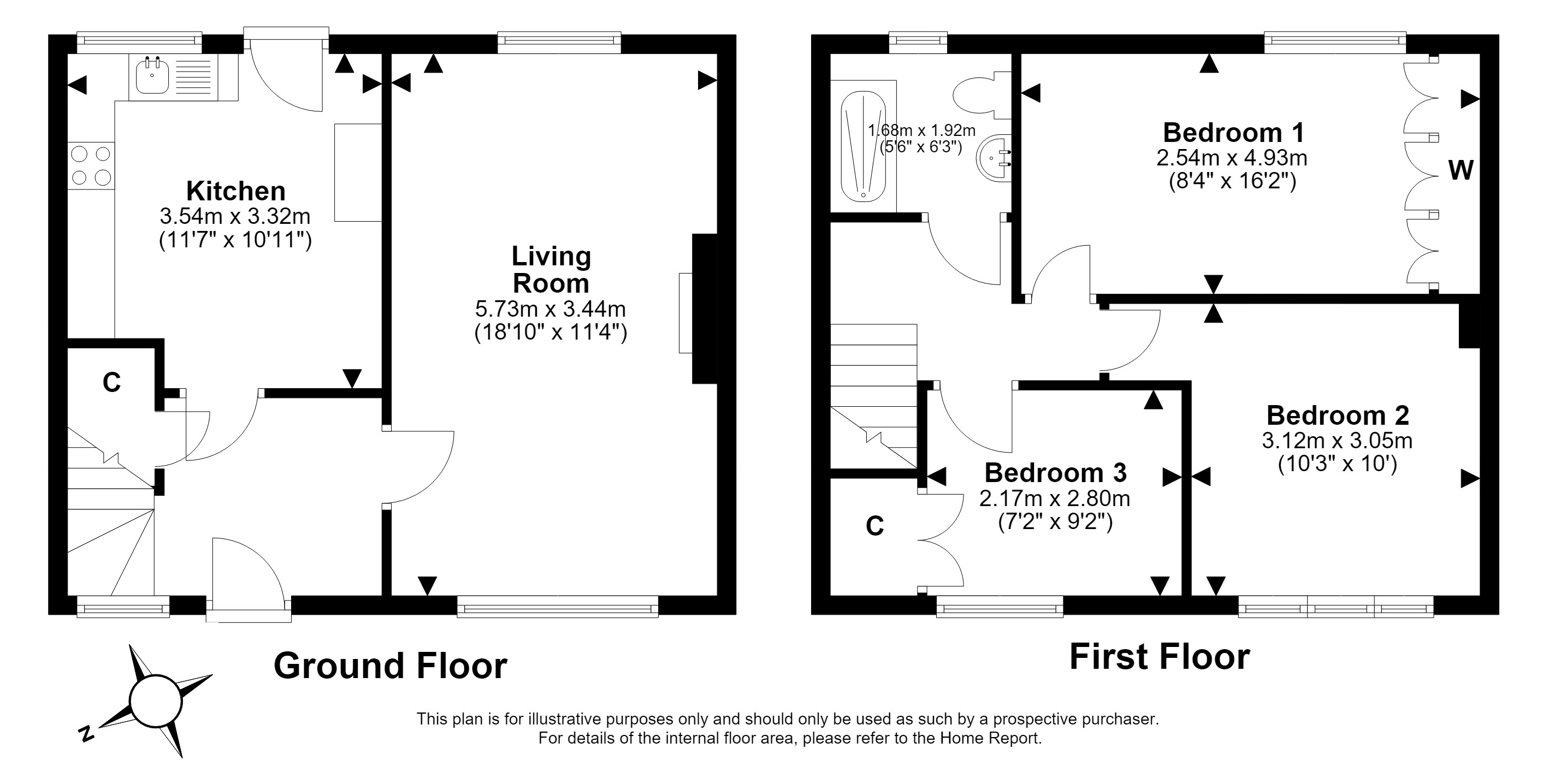 16, Eastfield Park Road, Penicuik floorplan