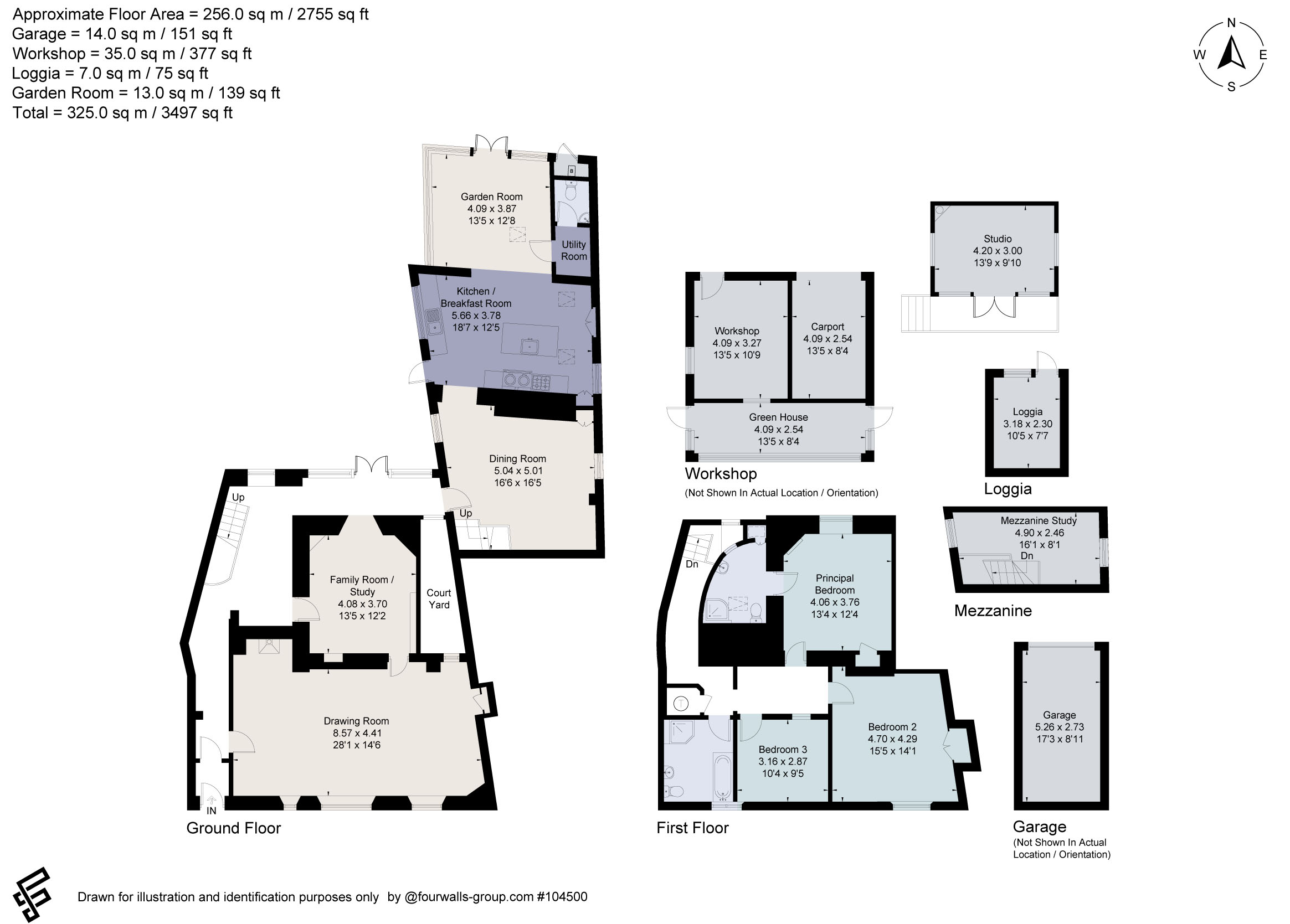The Bridge House,, The Street, Castle Combe floorplan