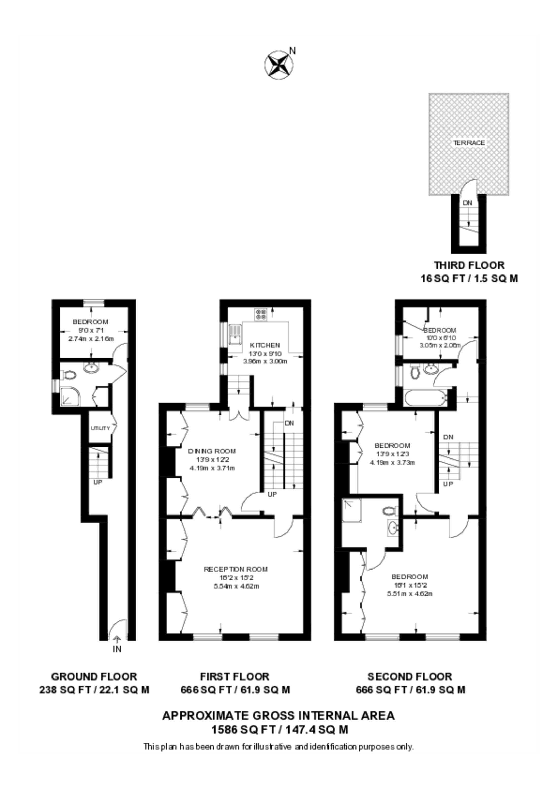 Pembroke Road, Kensington floorplan