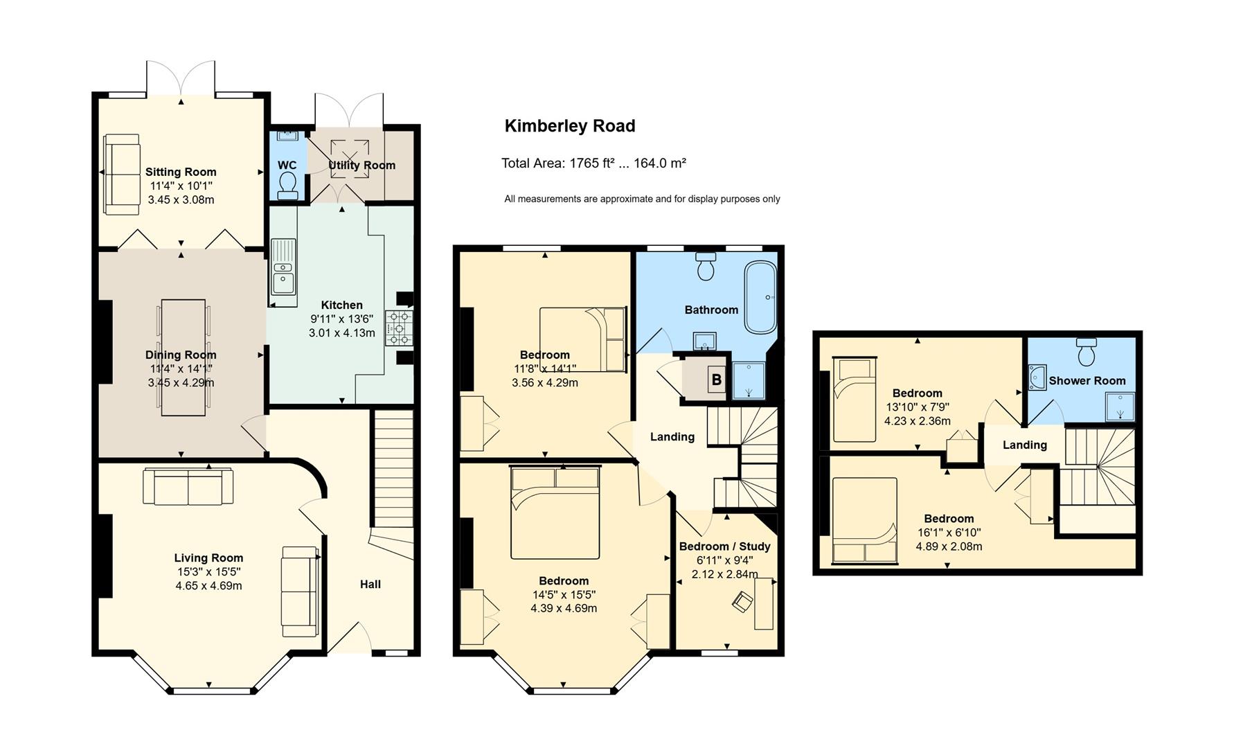 93, Kimberley Road, Cardiff floorplan