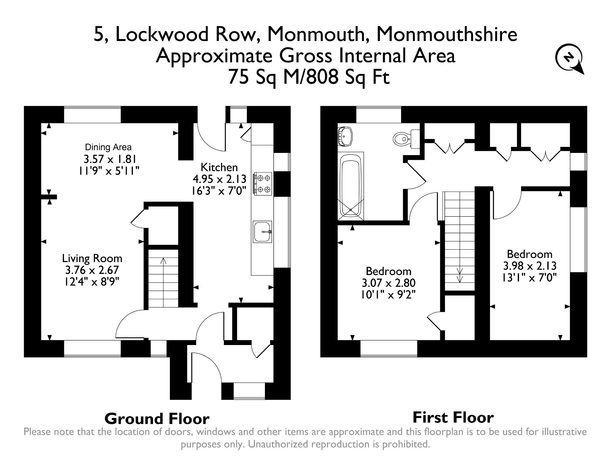 Lockwood Row, Monmouth floorplan