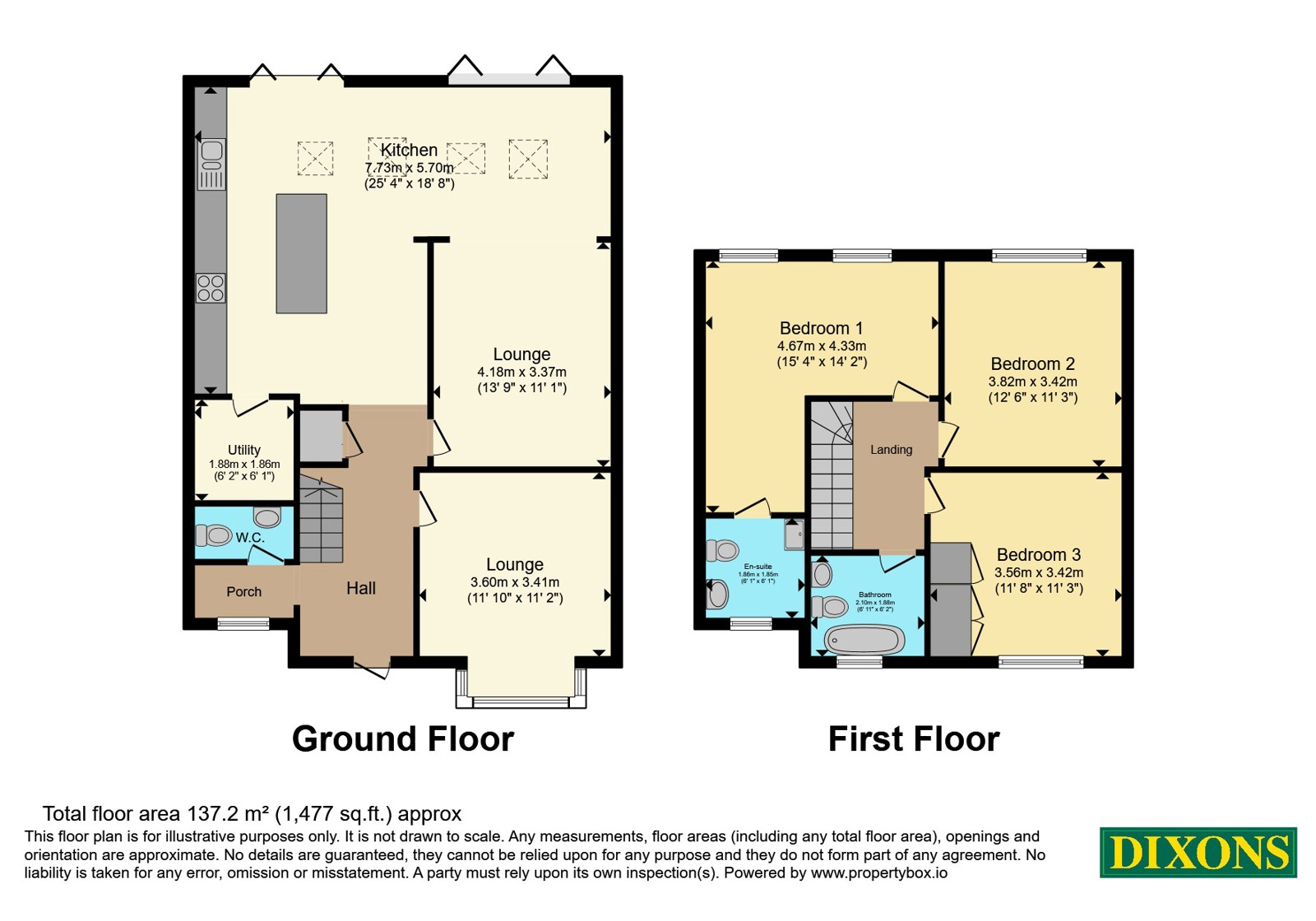 78, Langley Road, West Midlands floorplan