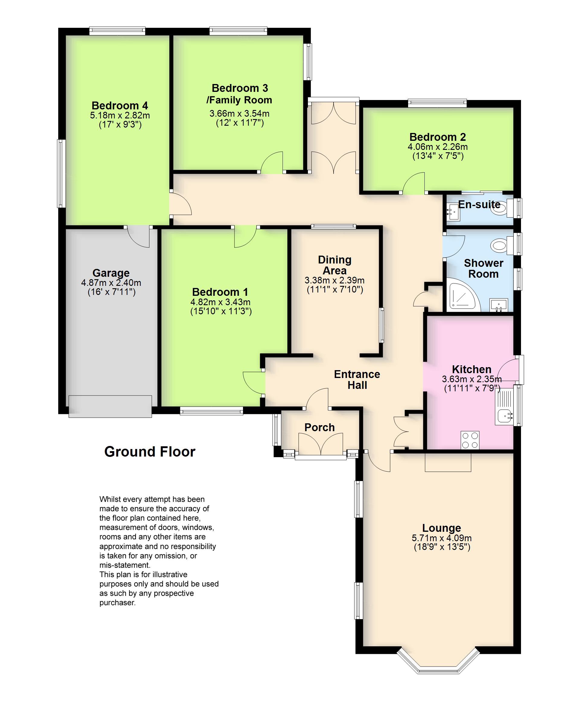 4 Bedrooms Bungalow for sale in Hobbs Way, Rustington, West Sussex BN16