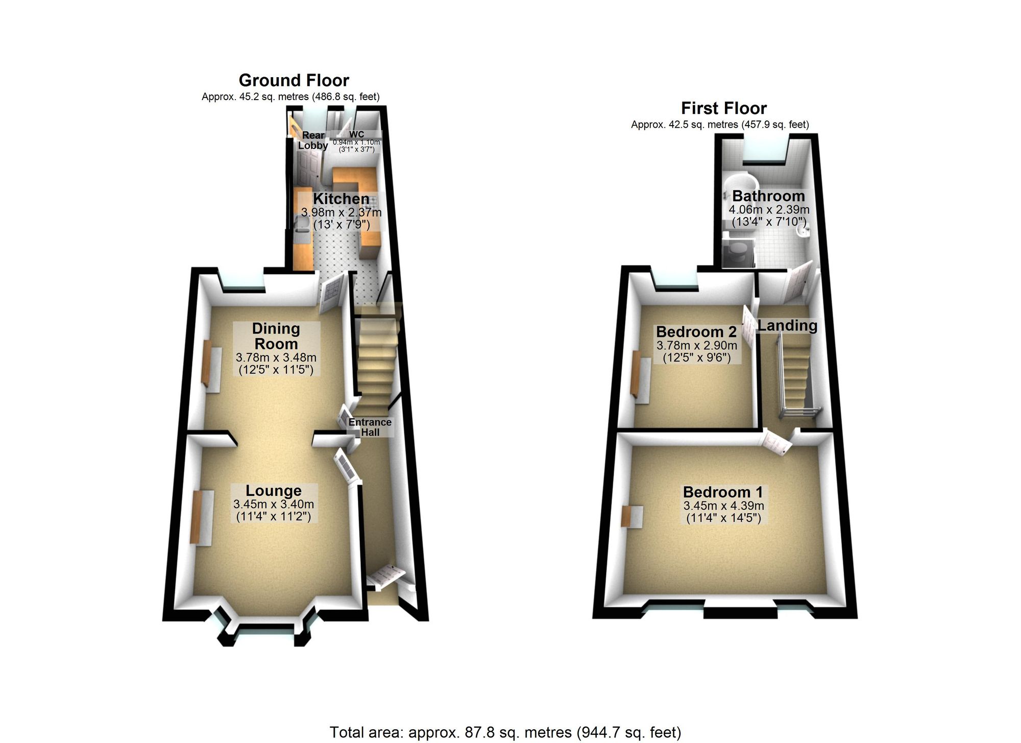 187 Knox Road, Wellingborough floorplan