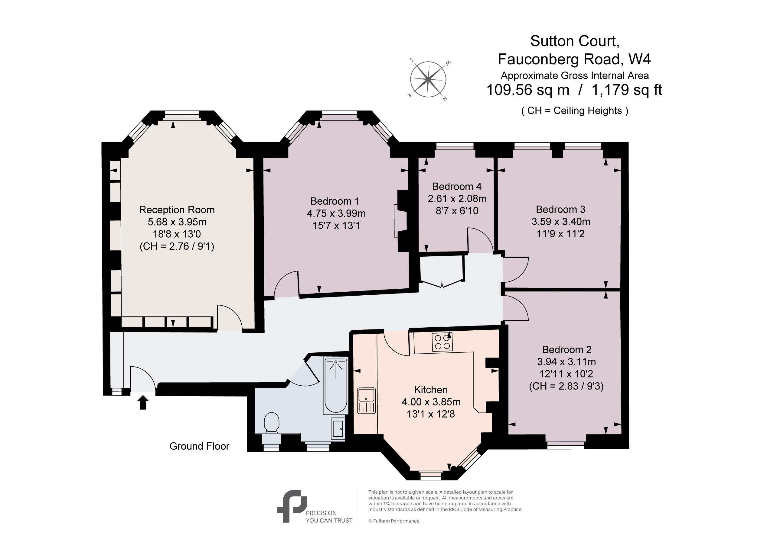 7, Sutton Court, London floorplan