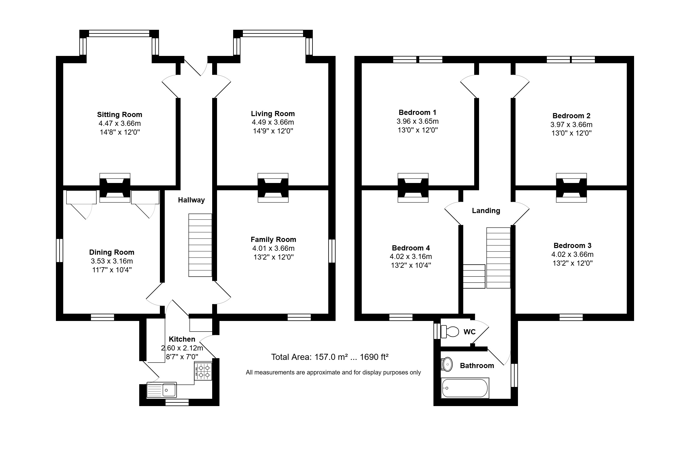 Hypatia, 79, Castle Road, Rowlands Castle floorplan