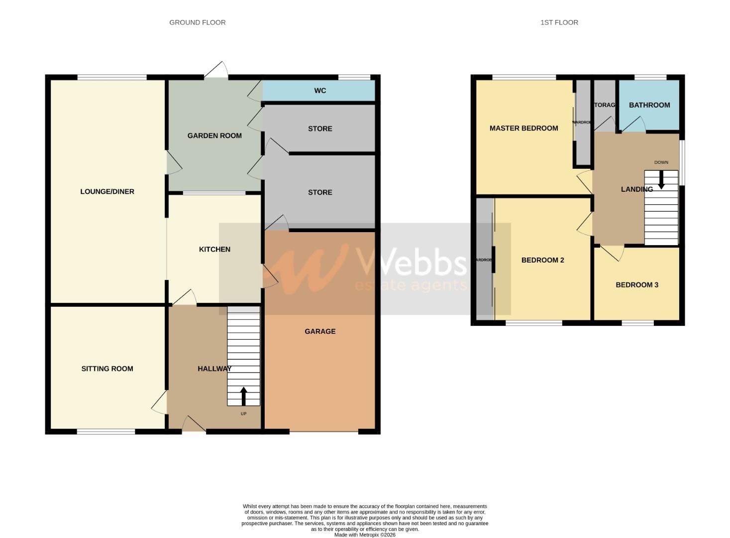 28, Elms Lane, Wolverhampton floorplan