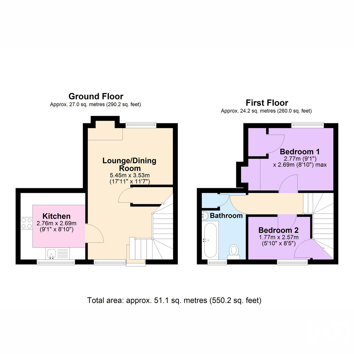 3 Akon Cottage, Sandpits Lane, Coventry floorplan