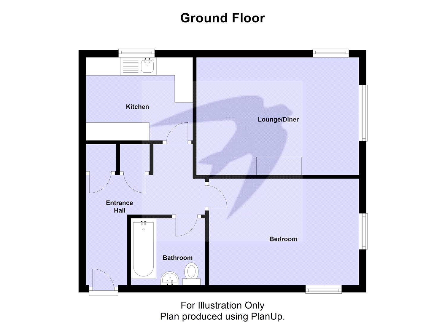 1 Bedrooms Flat for sale in Holmbury Manor, The Green, Sidcup, Kent DA14