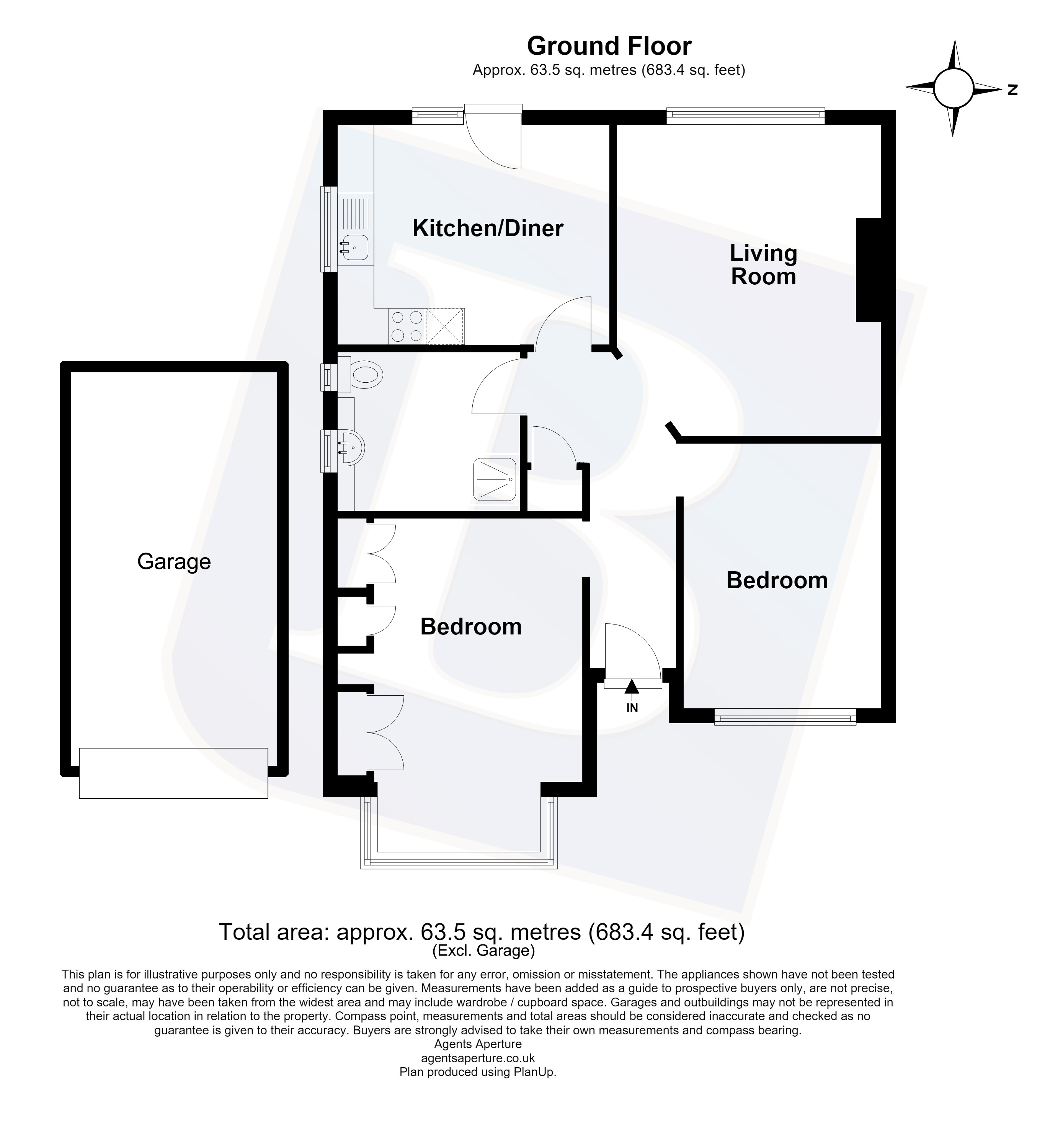 69, Stanley Road North, Rainham floorplan