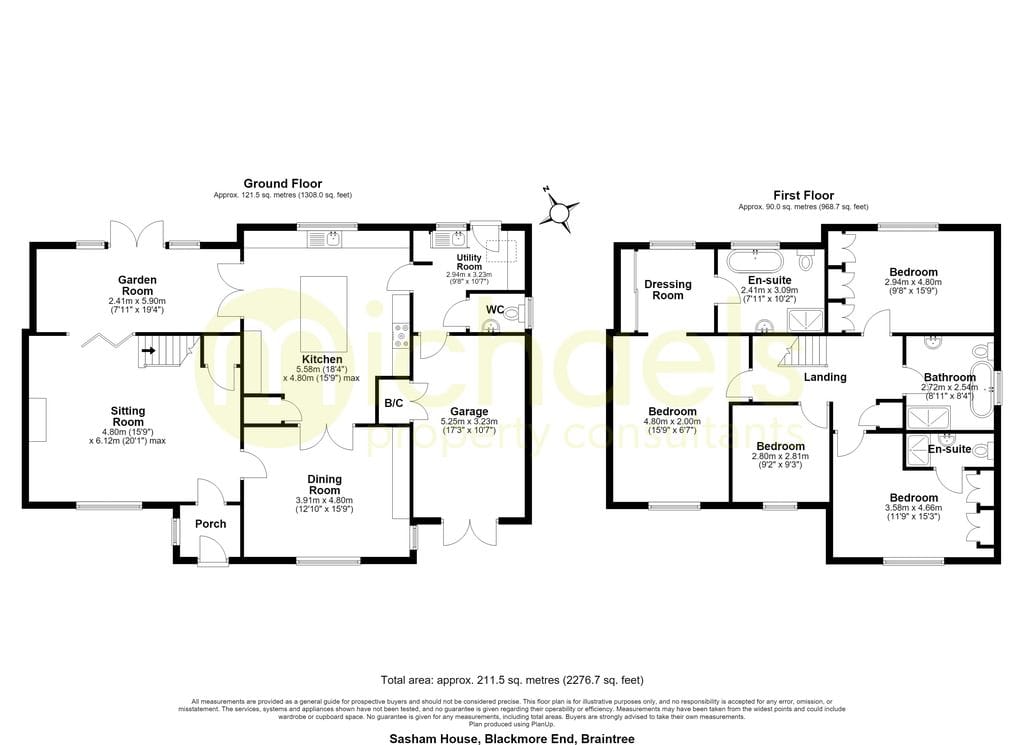 Sasham House, Braintree floorplan