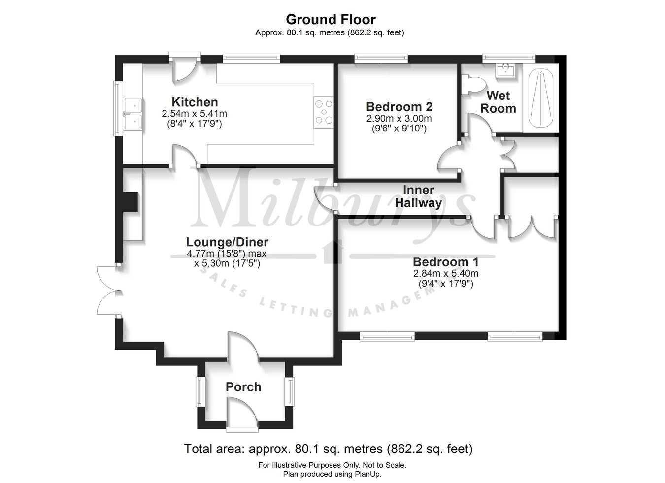 'Holly Cottage', Aust Road, Olveston floorplan