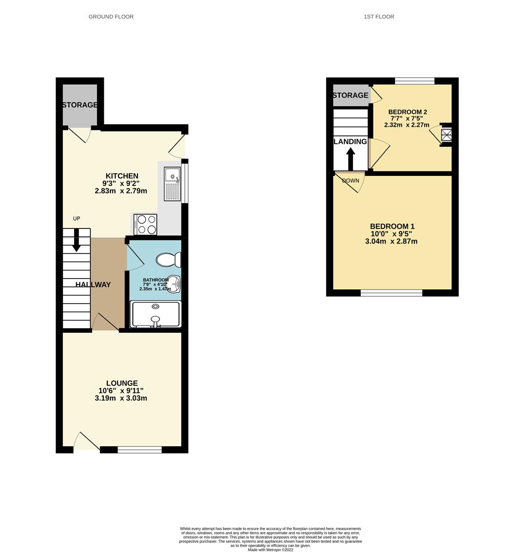2, Brook Street, Leicester floorplan