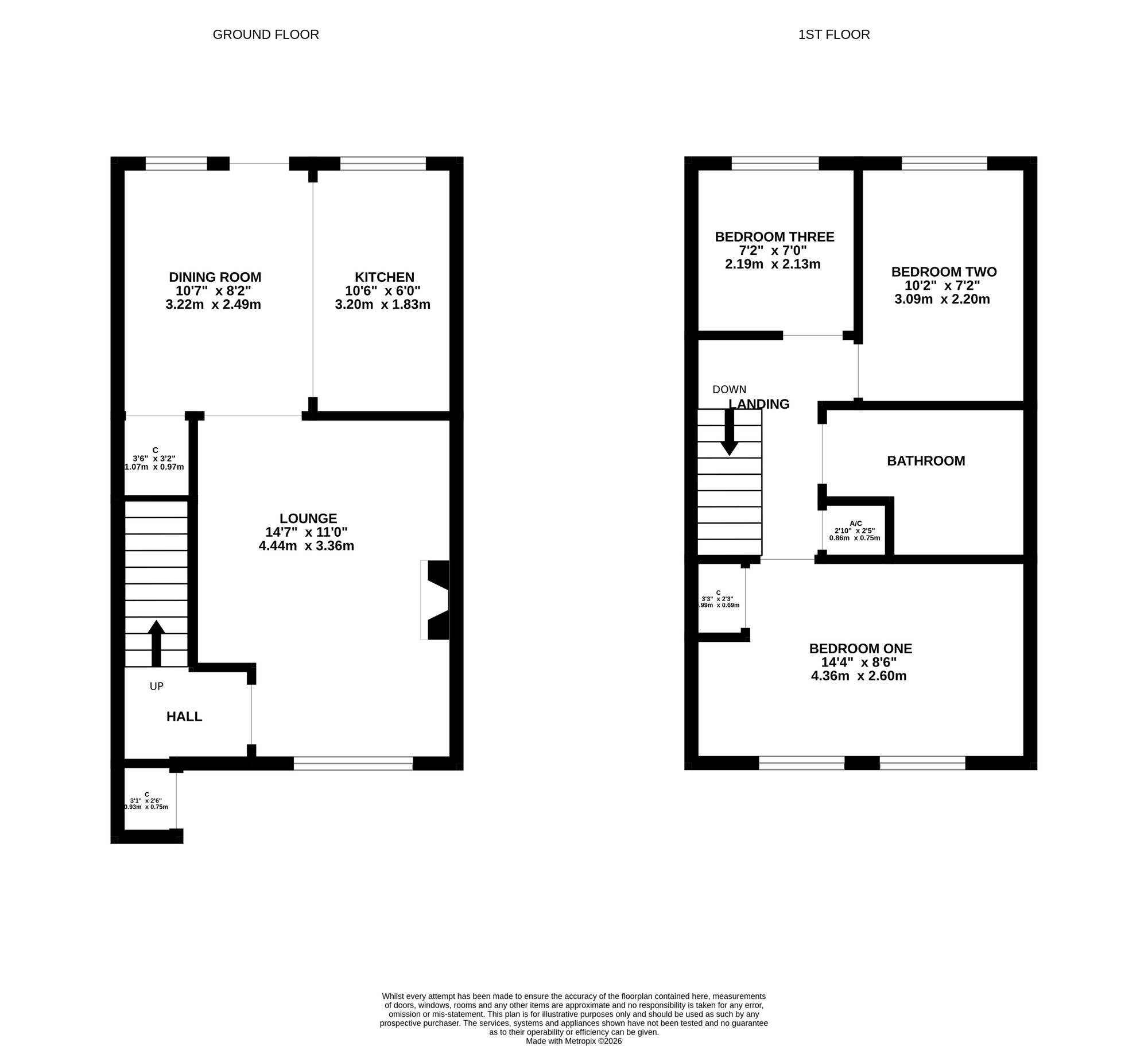 22 The Brackens, Southampton floorplan