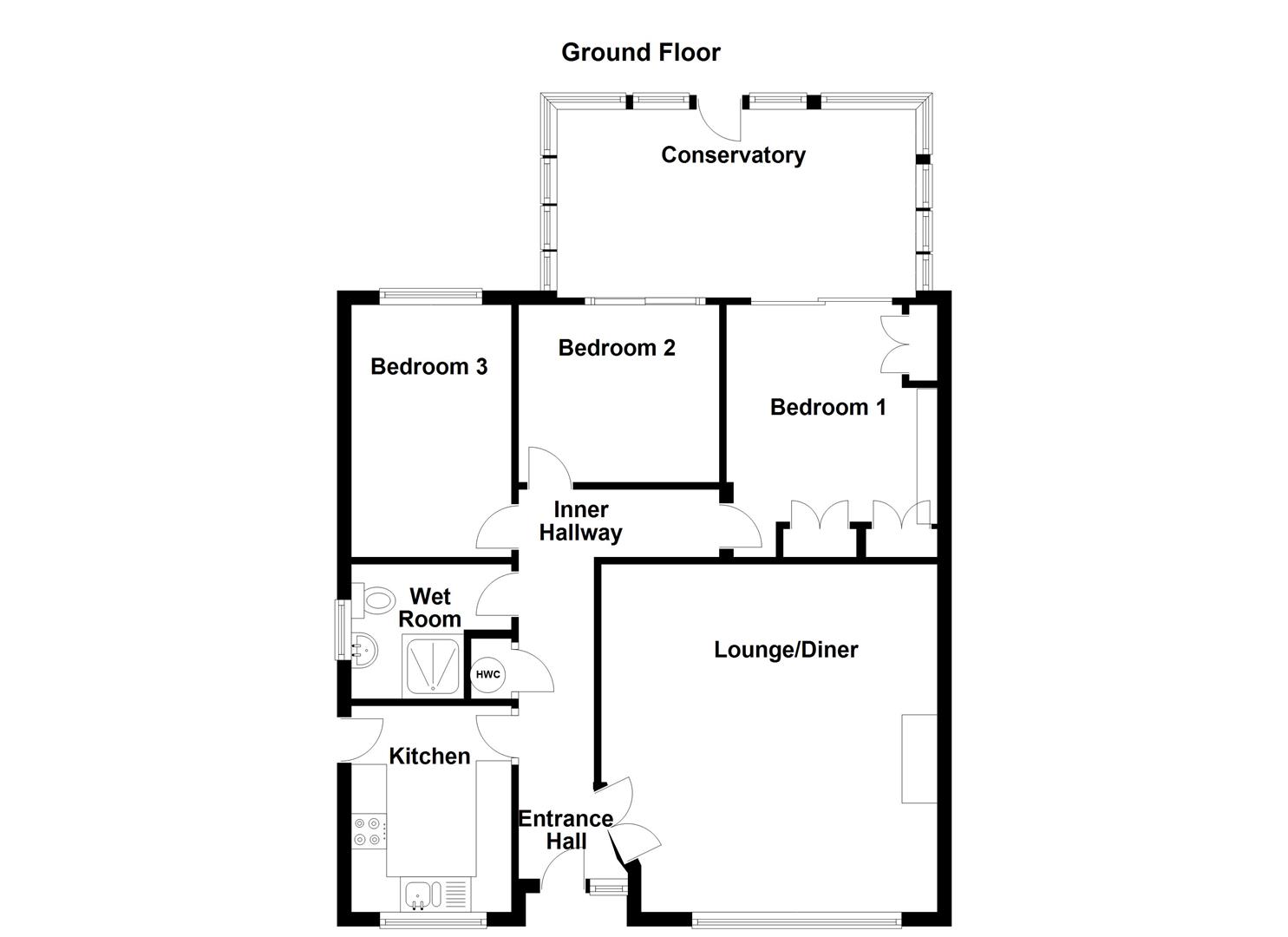 3 Bedrooms Bungalow for sale in St. Albans Close, Grantham NG31