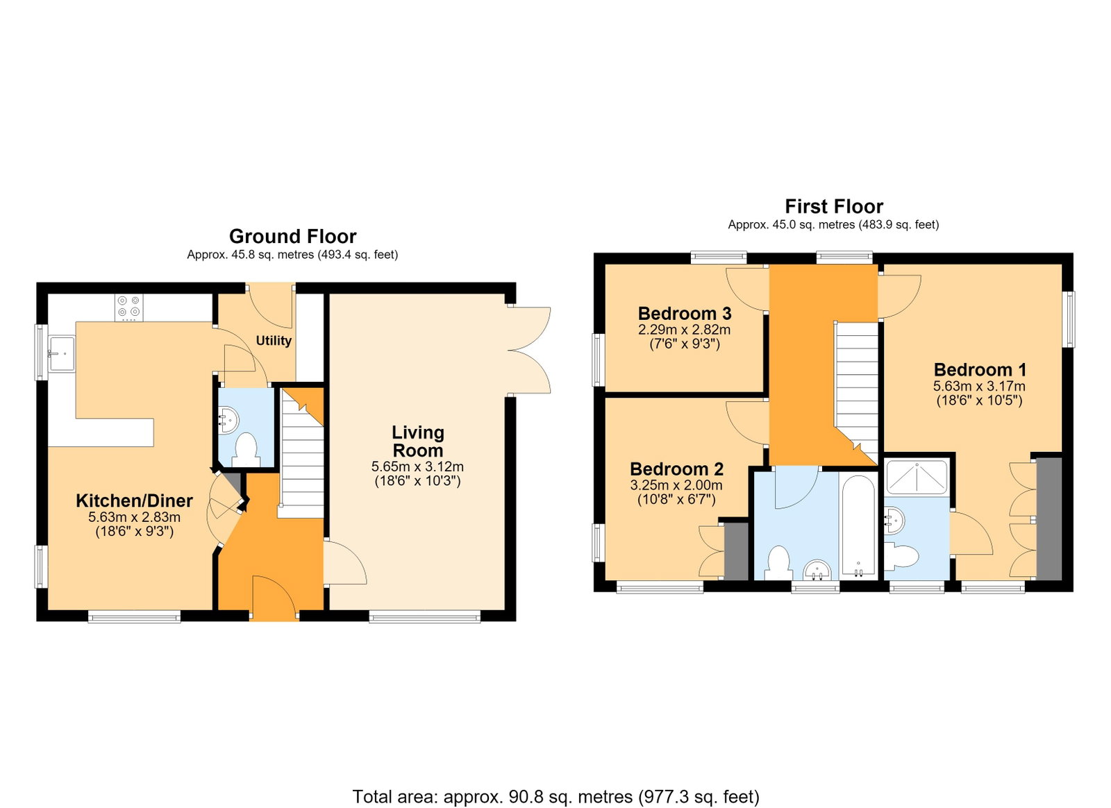 214, Church Road, Cardiff floorplan