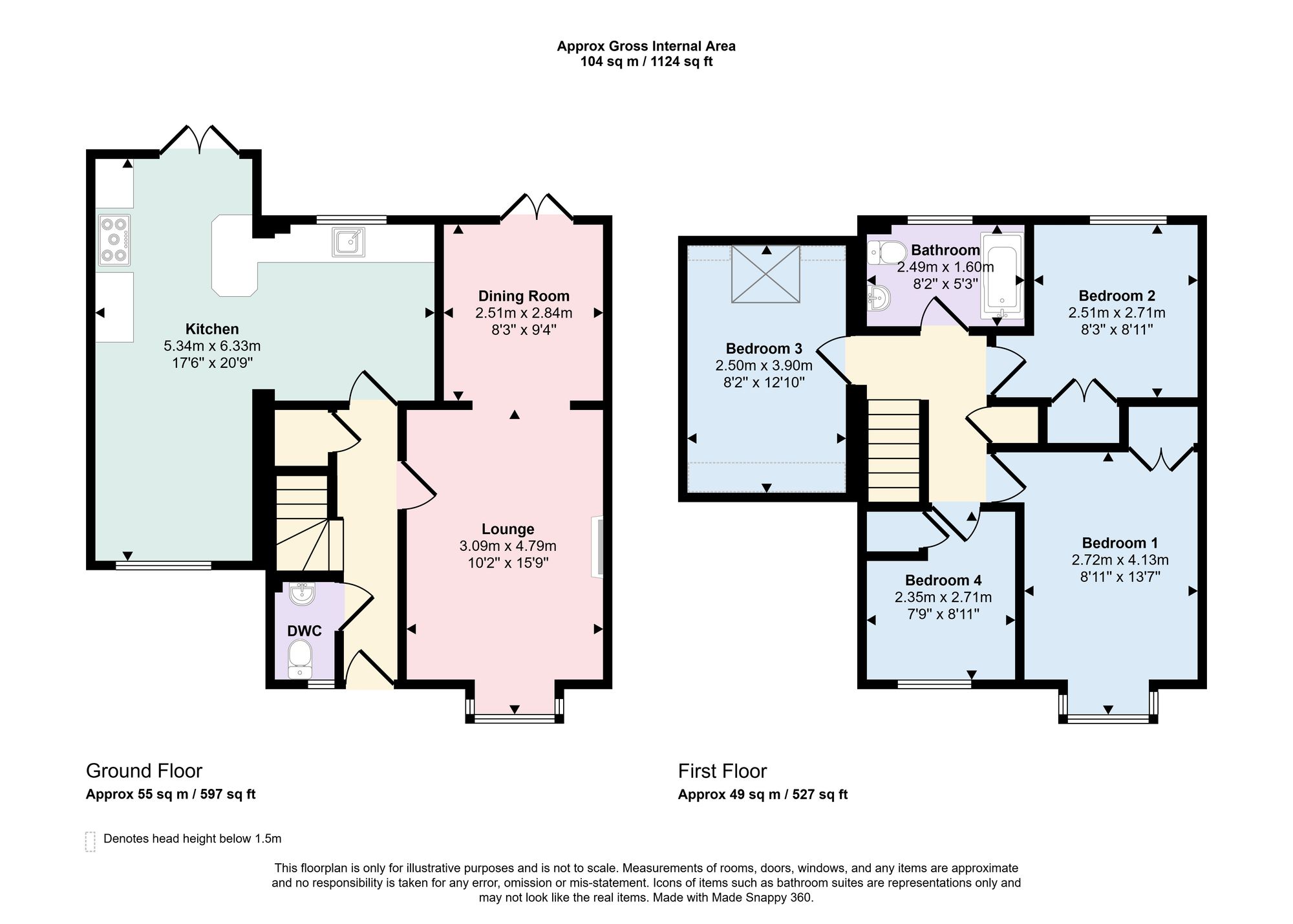11 Merlin Close, Southampton floorplan
