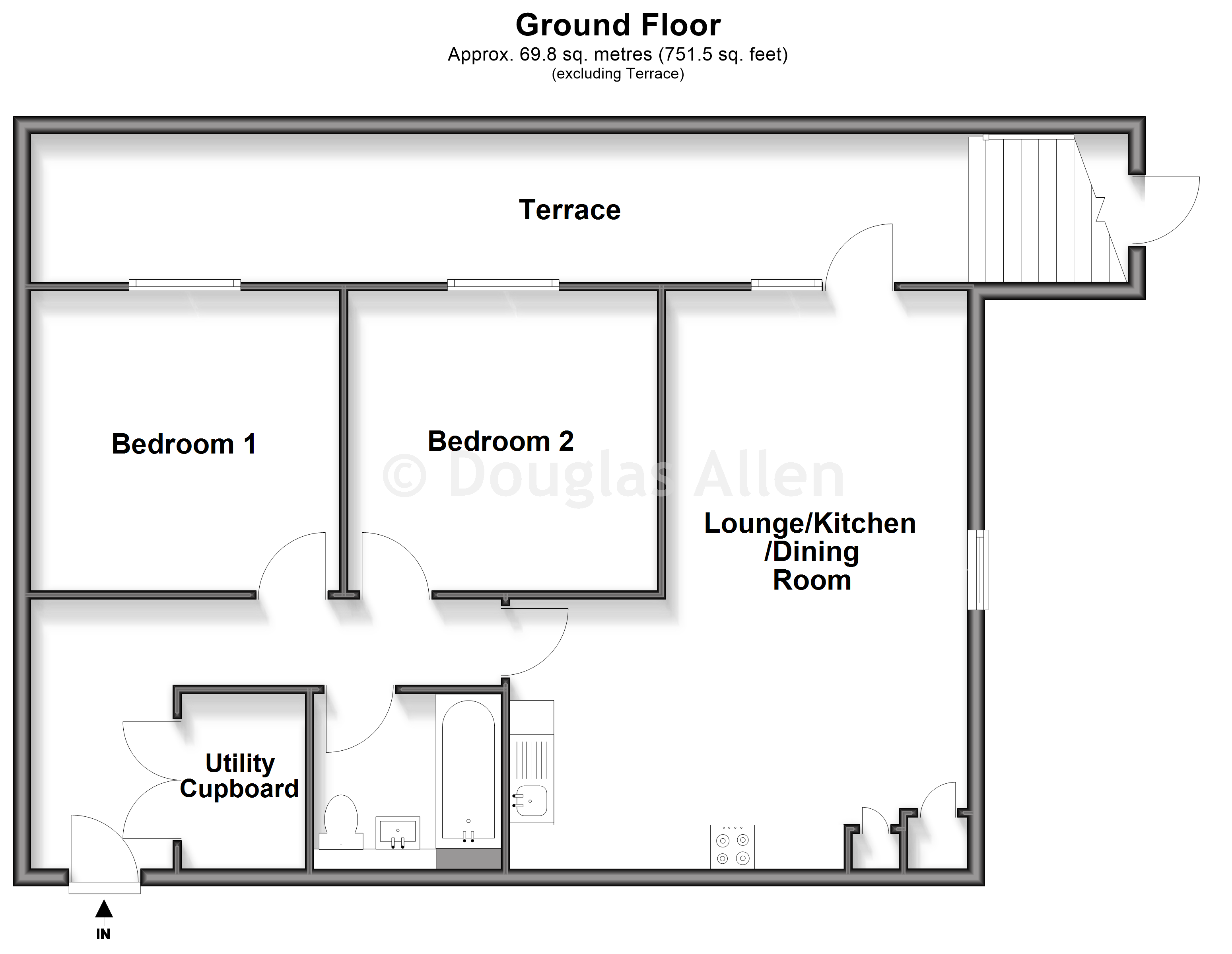 144, Luctons Close, Loughton floorplan