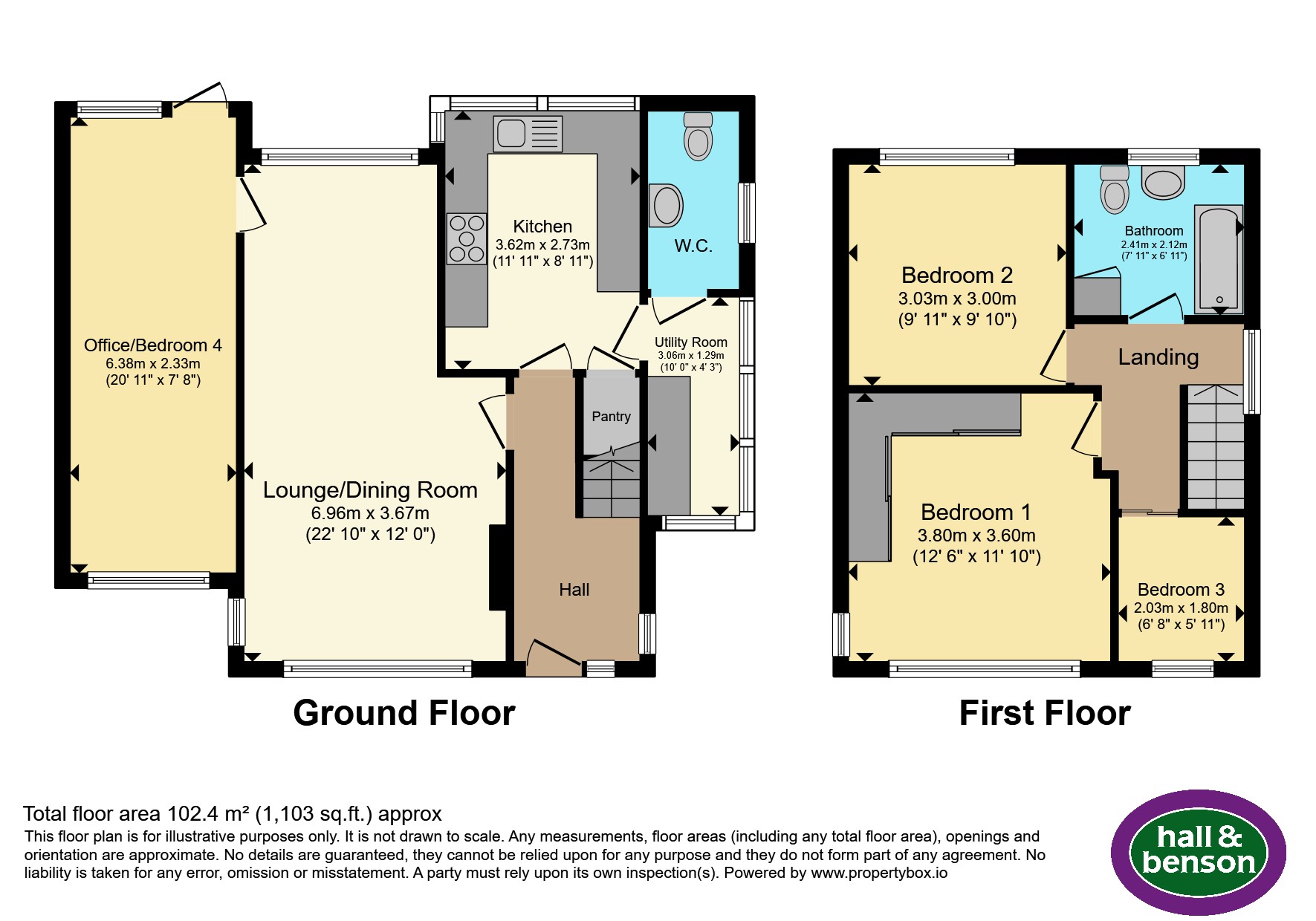 25, Westley Crescent, Derby floorplan