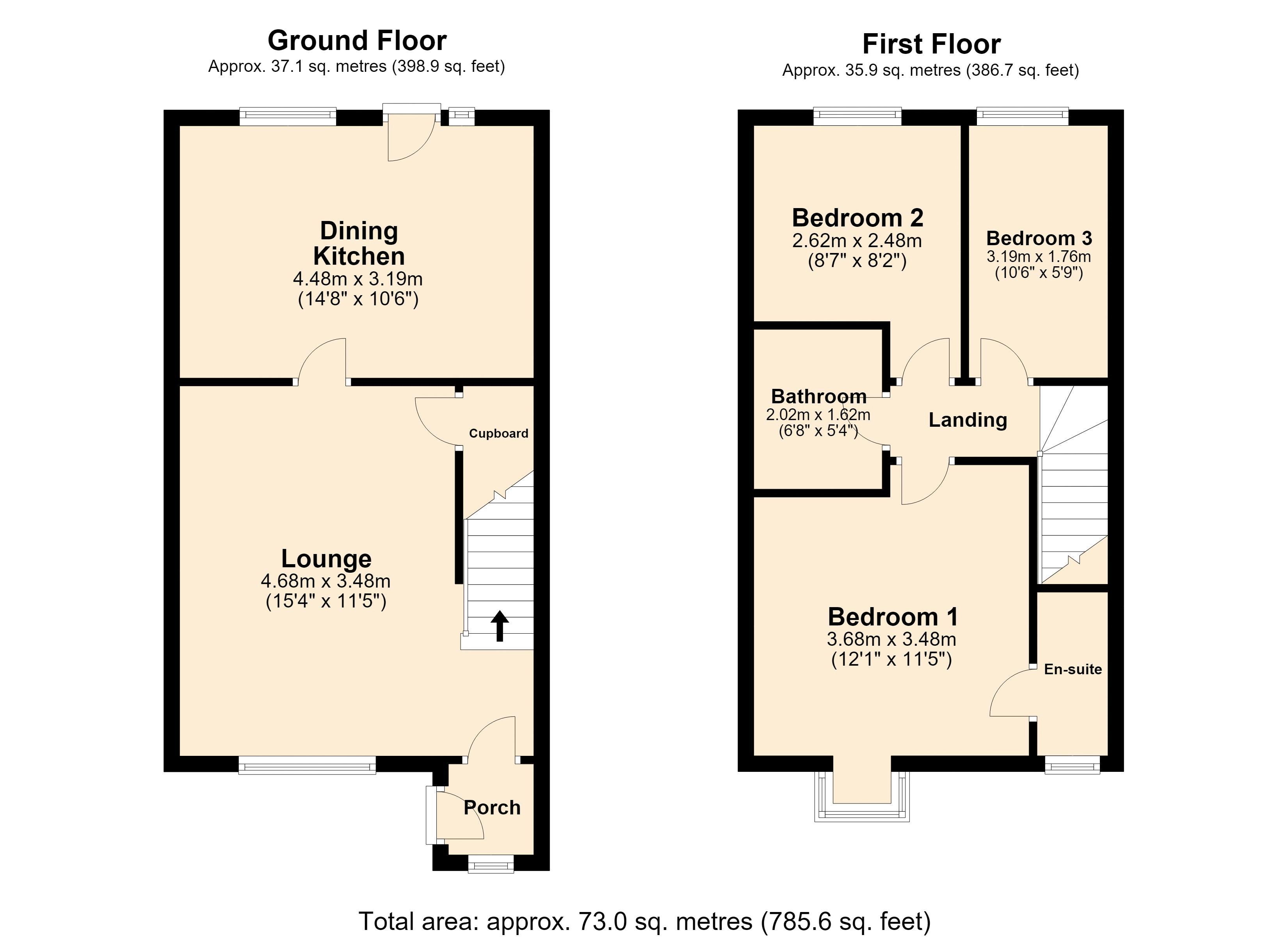 13, Fletton Mews, Rochdale floorplan