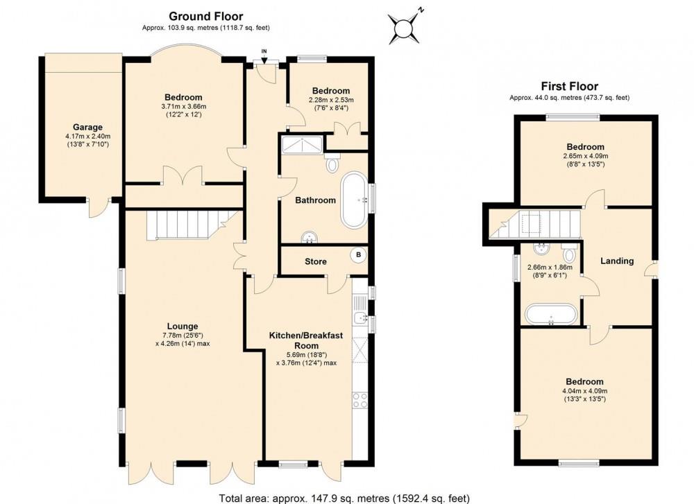 4 Bedrooms Bungalow for sale in Burleigh Way, Cuffley, Potters Bar EN6