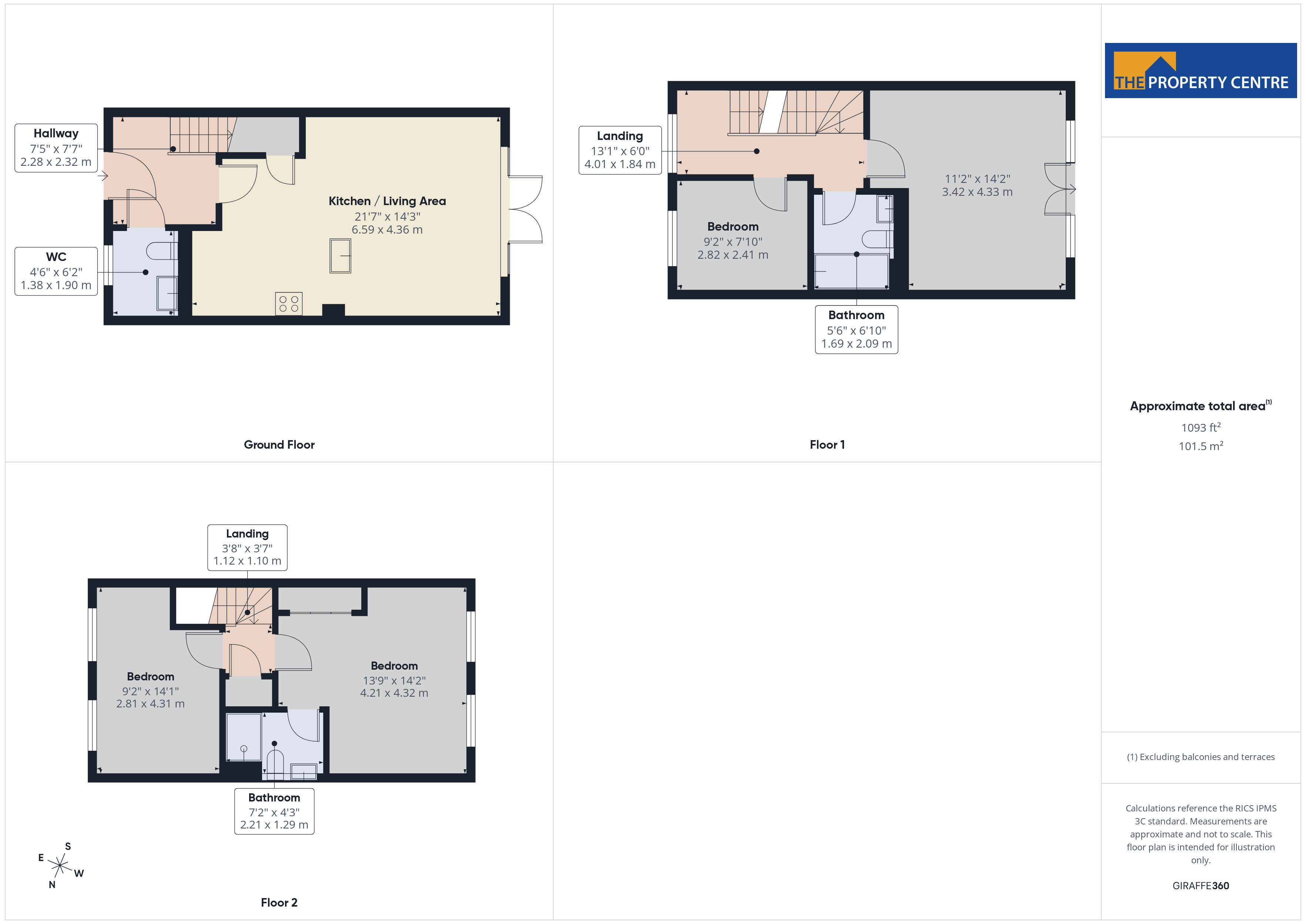 63, Chestnut Road, Gloucester floorplan