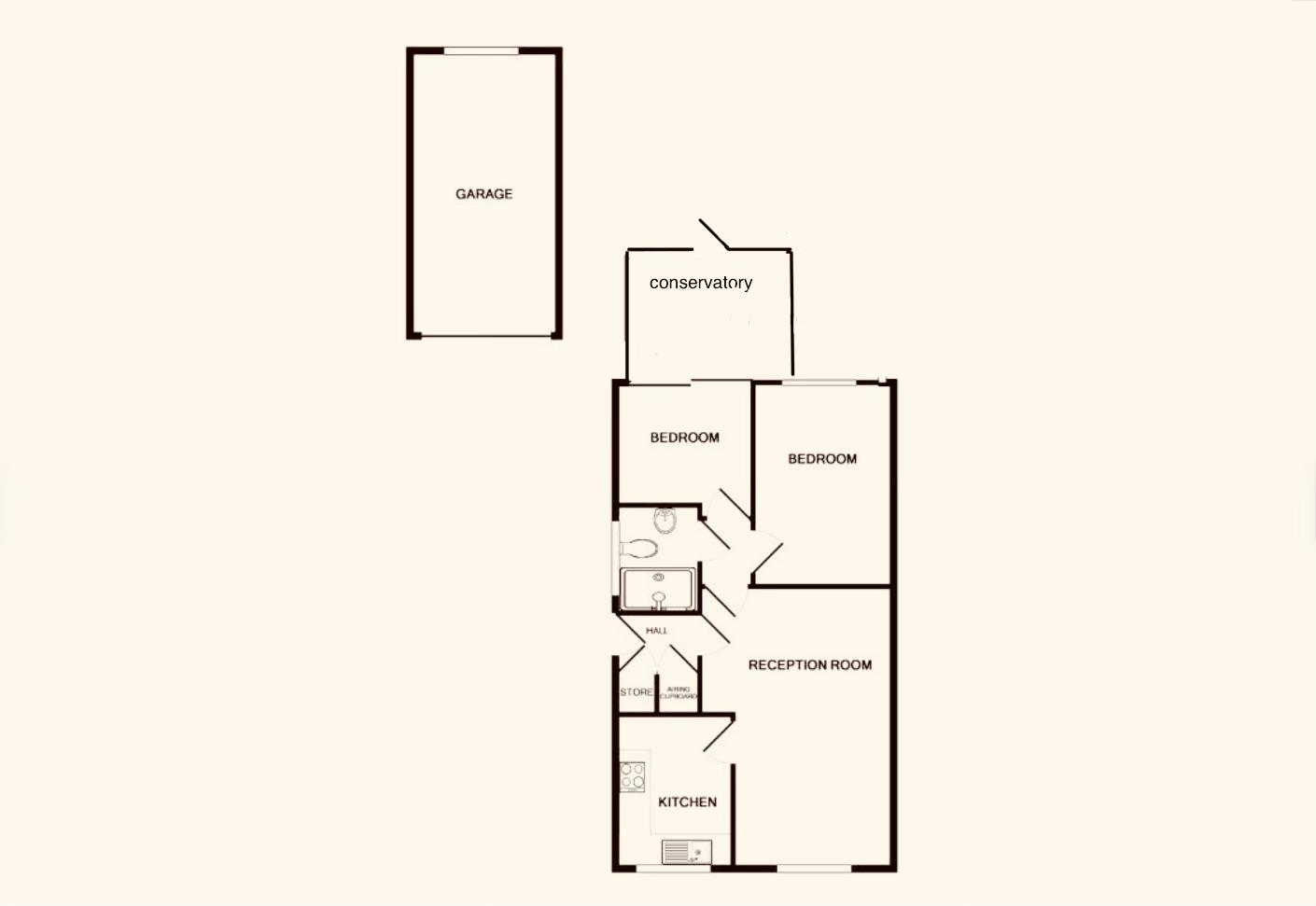 20, Ffordd Dafydd, Llanelli floorplan