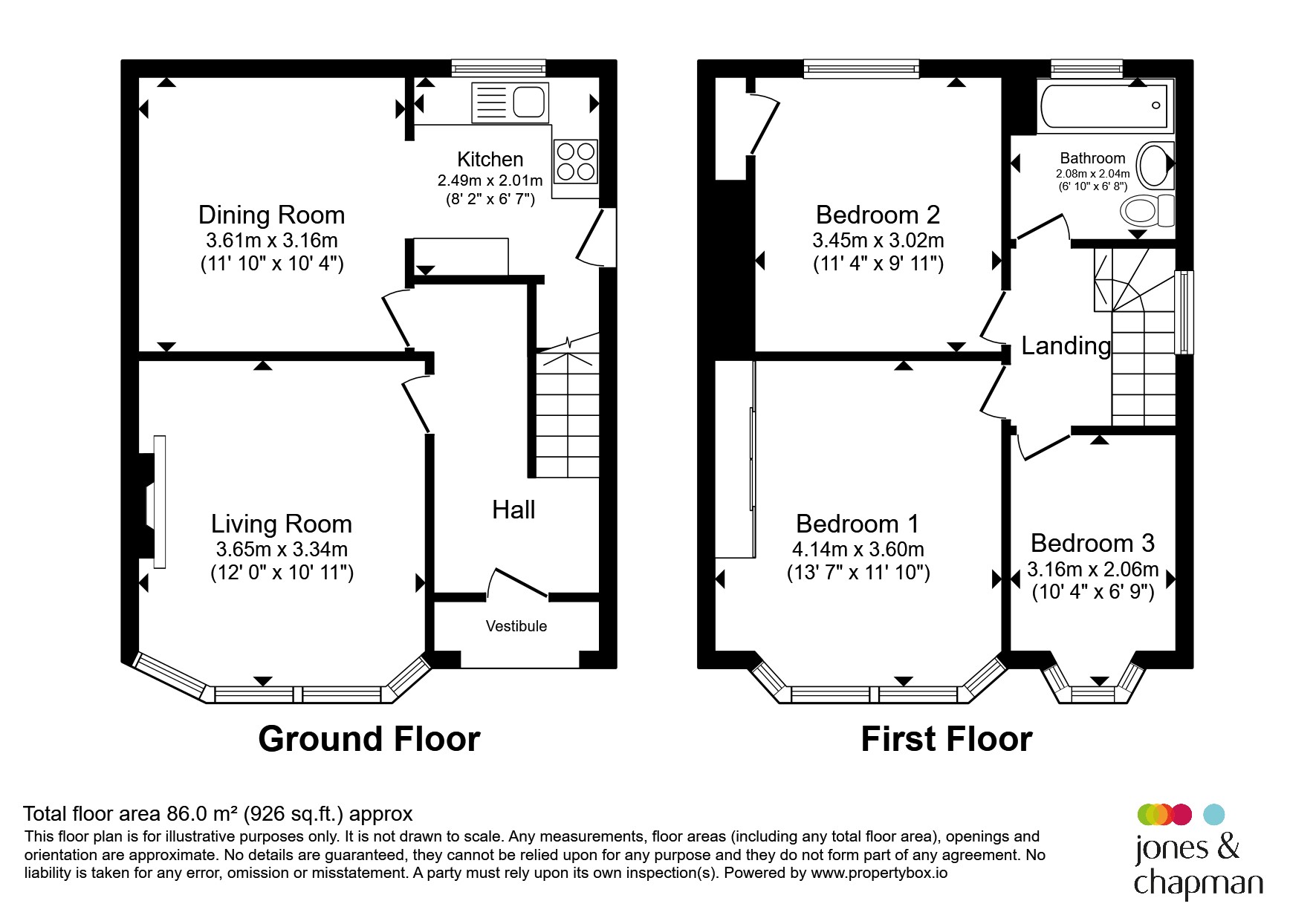 186, Raeburn Avenue, Wirral floorplan
