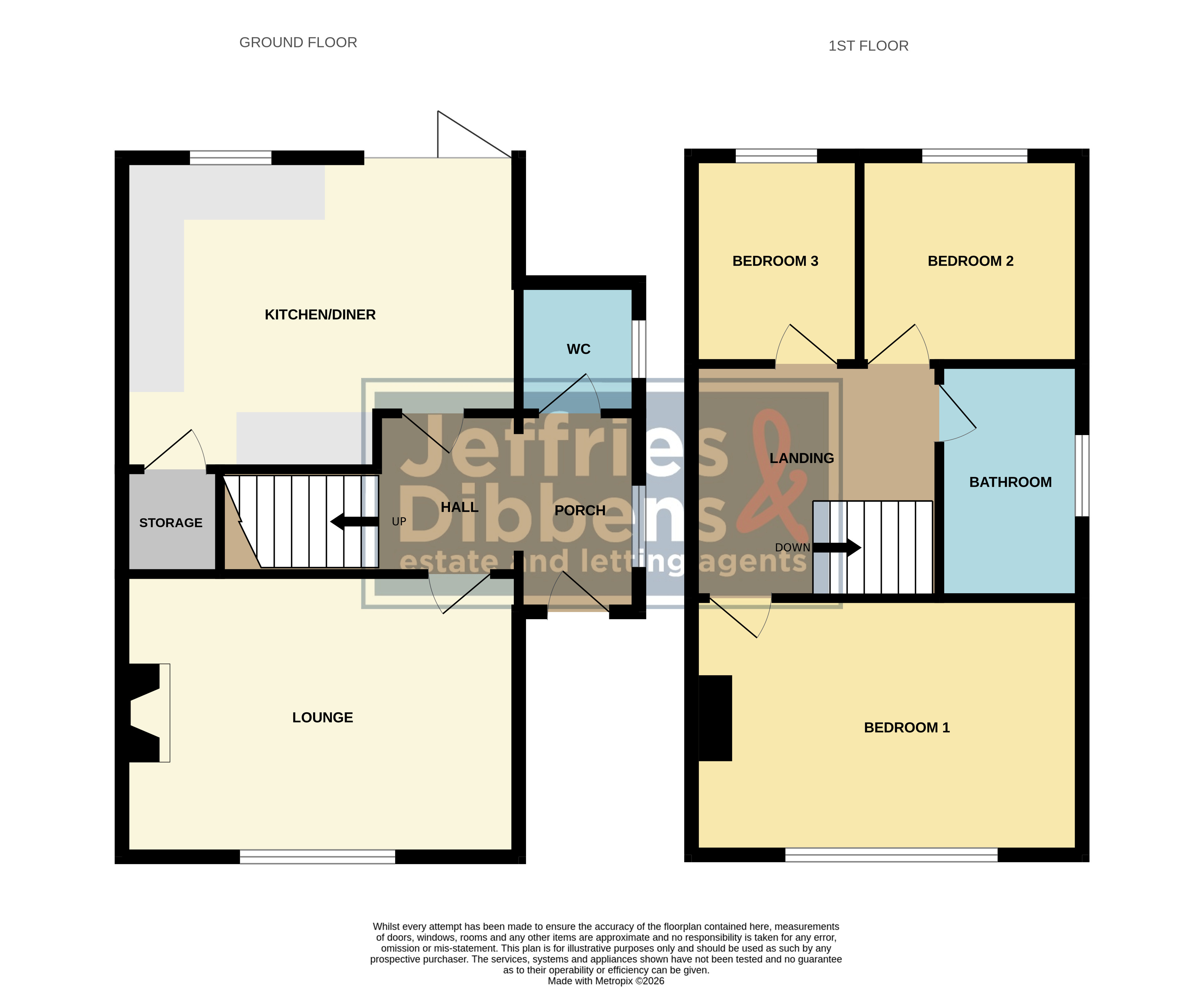 54, Woodbourne Close, Catisfield floorplan
