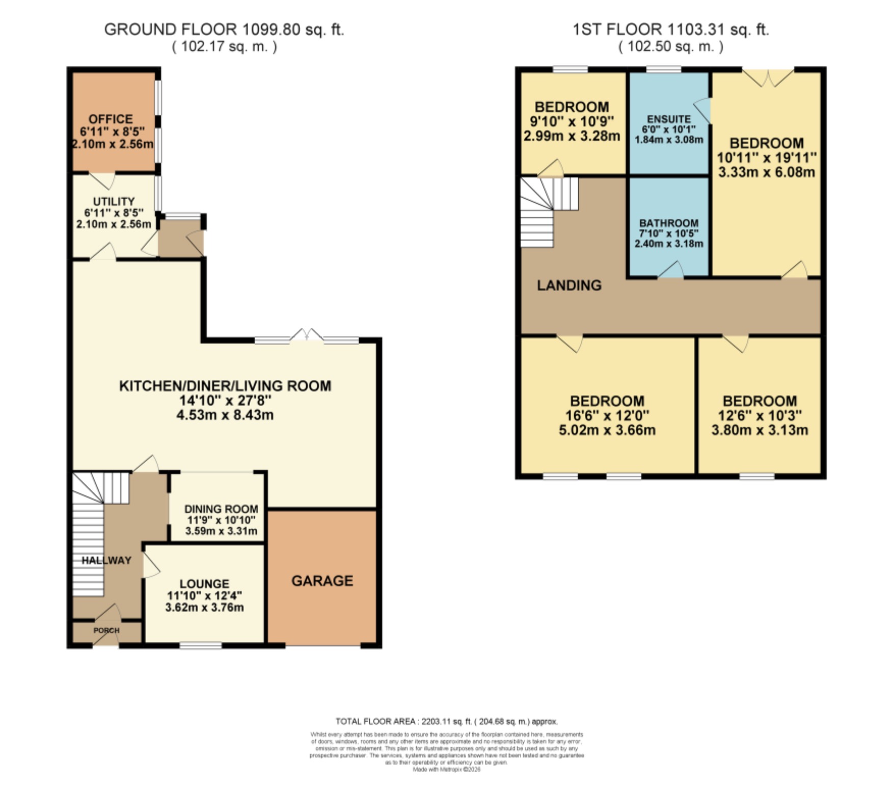 Birch Bank, Vicarage Lane, Frodsham floorplan