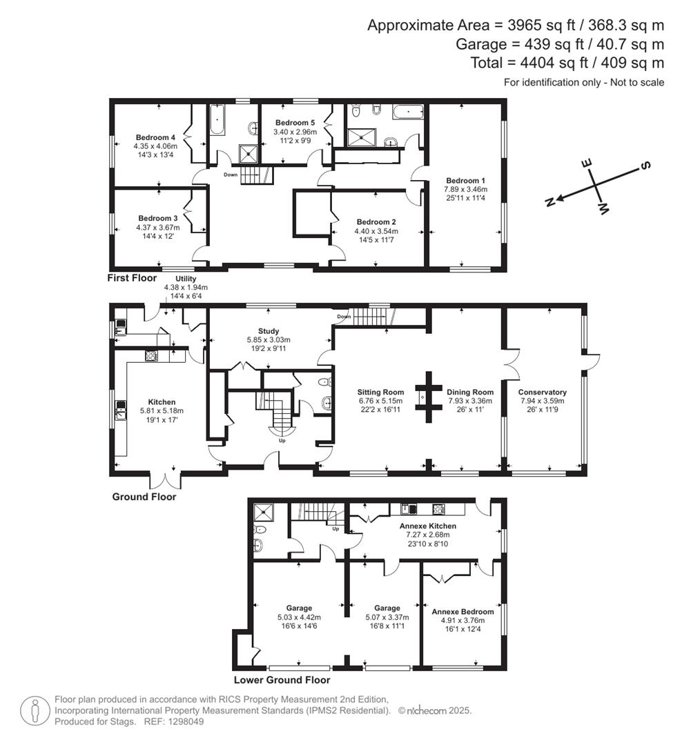 Stocklea, Church Lane, Torrington floorplan