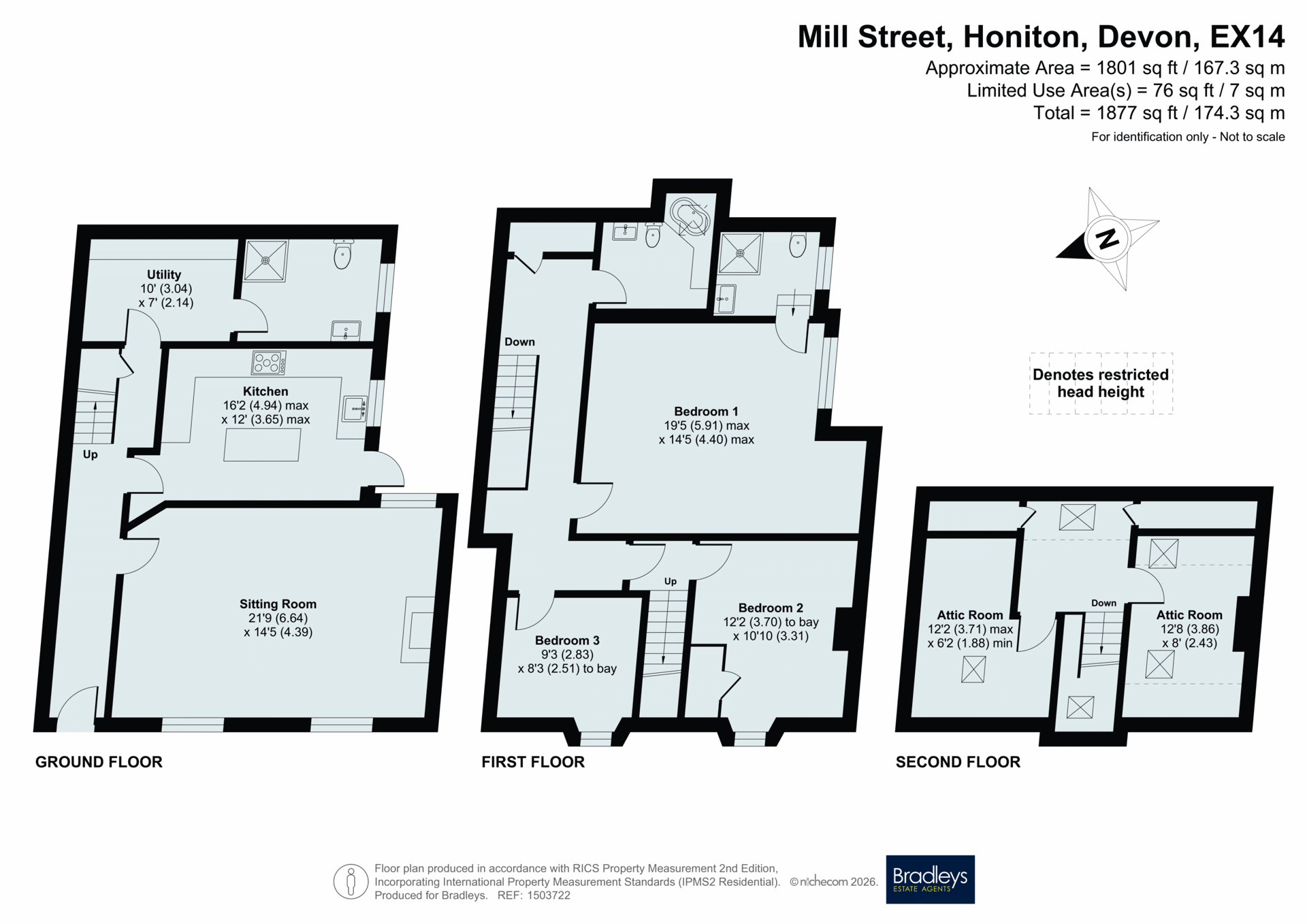 Millington House, 7, Mill Street, Devon floorplan